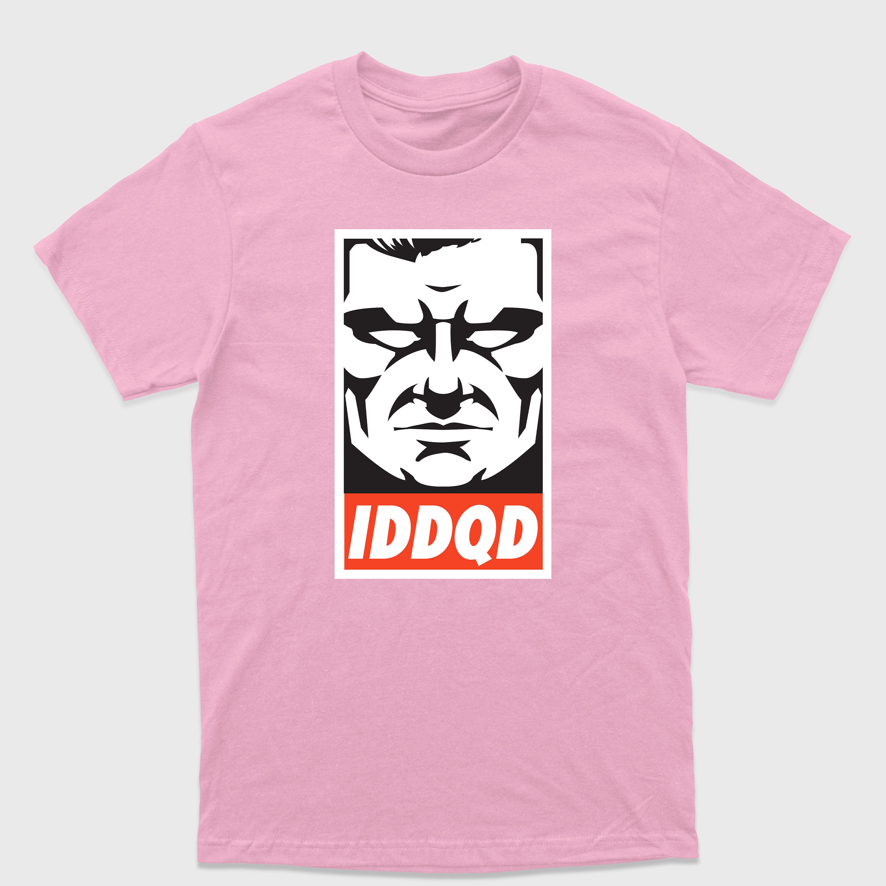 Camiseta Básica Doom Iddqd Face