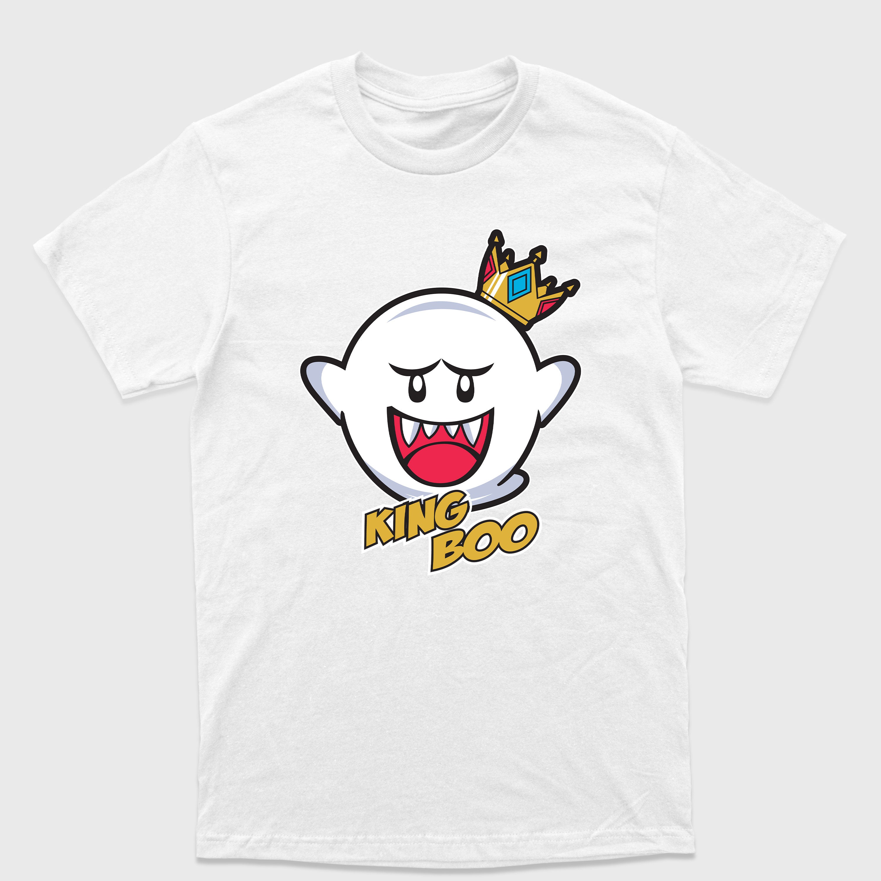 Camiseta Básica King Boo Mario World