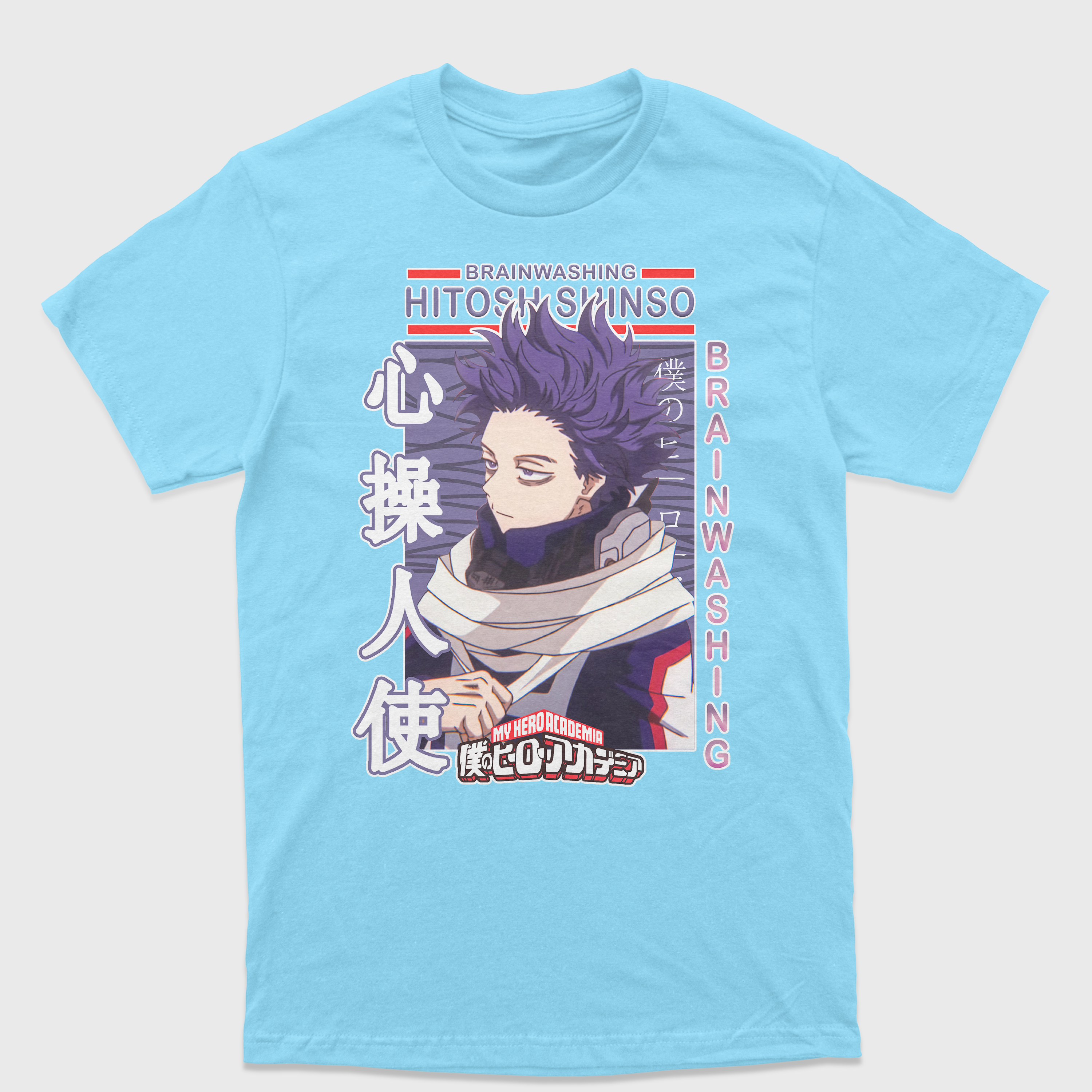 Camiseta Hitoshi Shinso My Hero Academy Boku No Hero