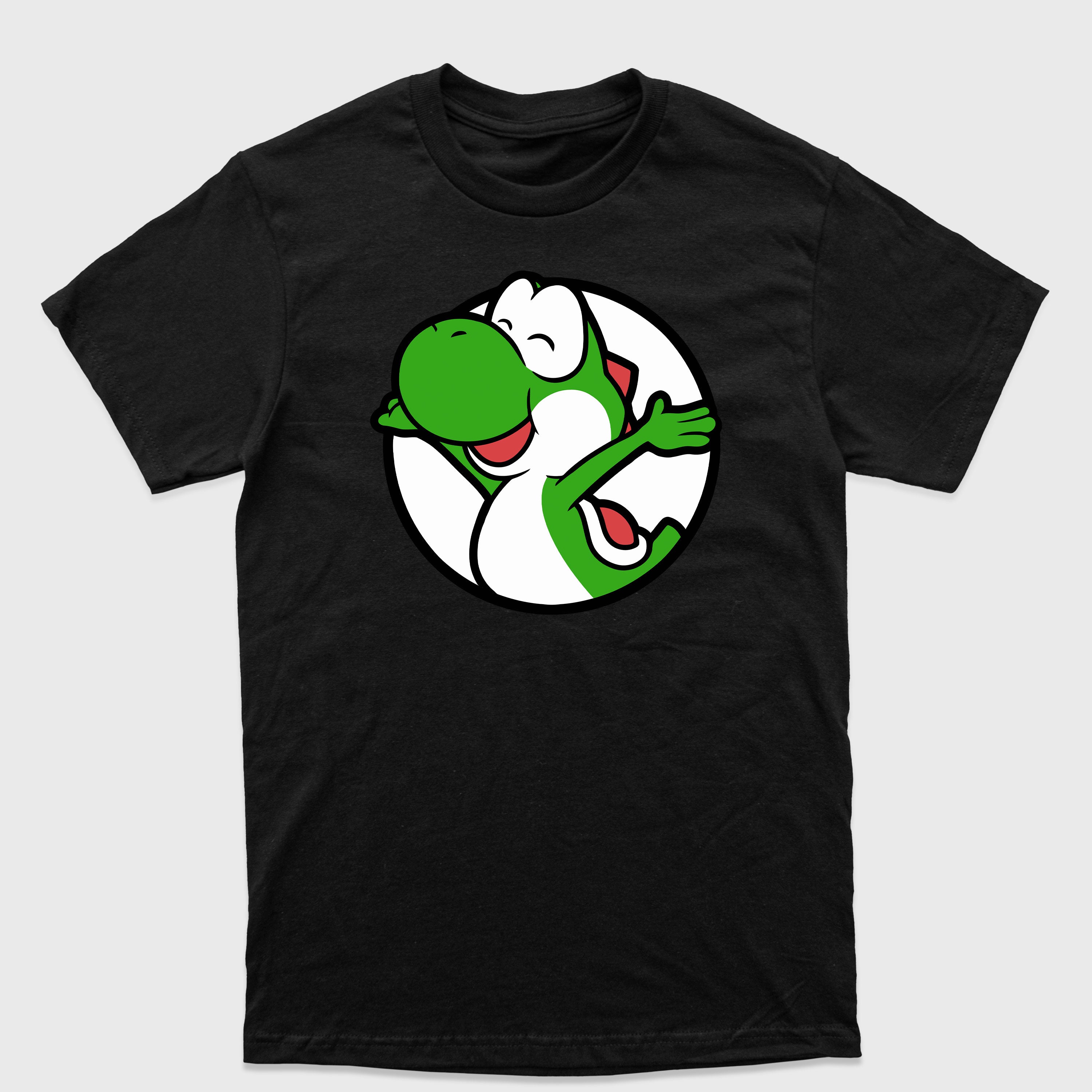 Camiseta Básica Retrato Yoshi Alegre