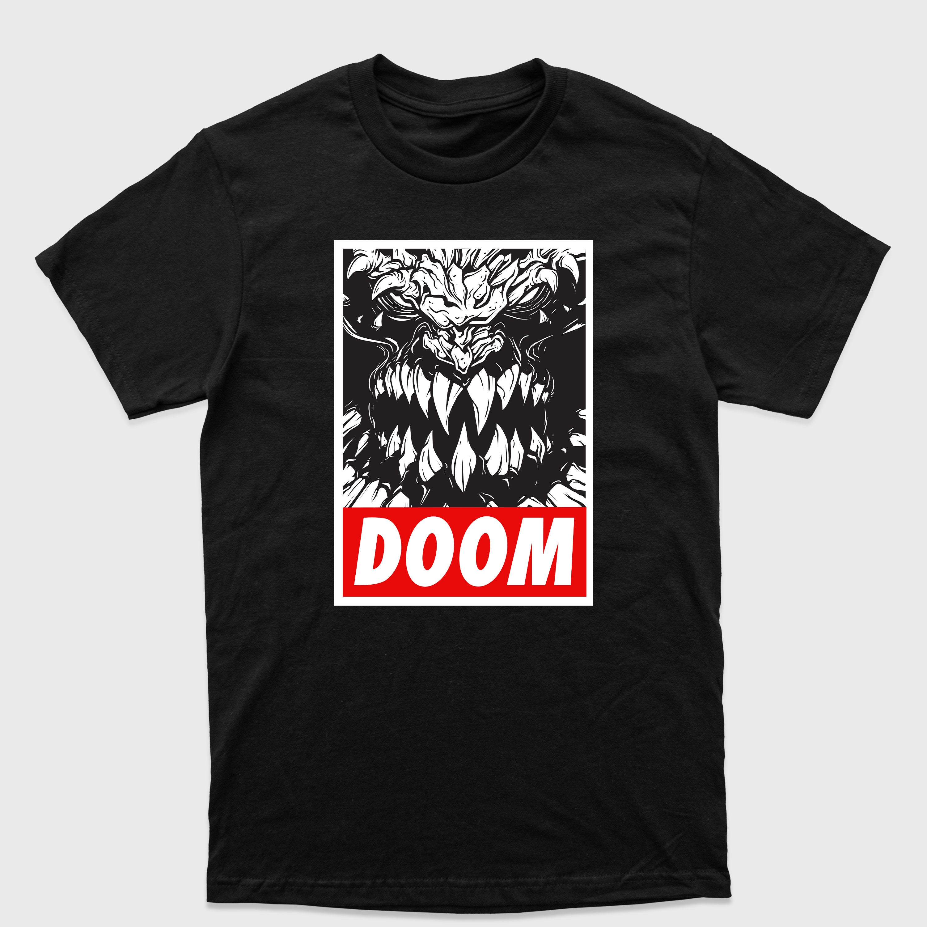 Camiseta Básica Teeth Monster Doom