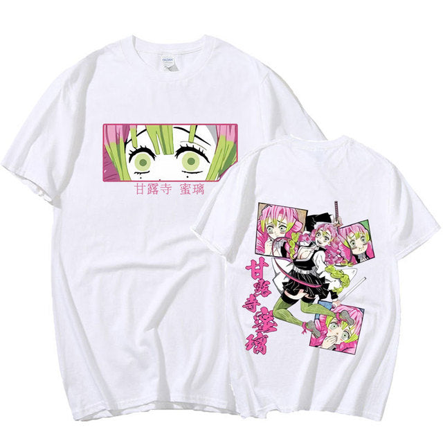 Camiseta Básica Kanroji Mitsuri Demon Slayer