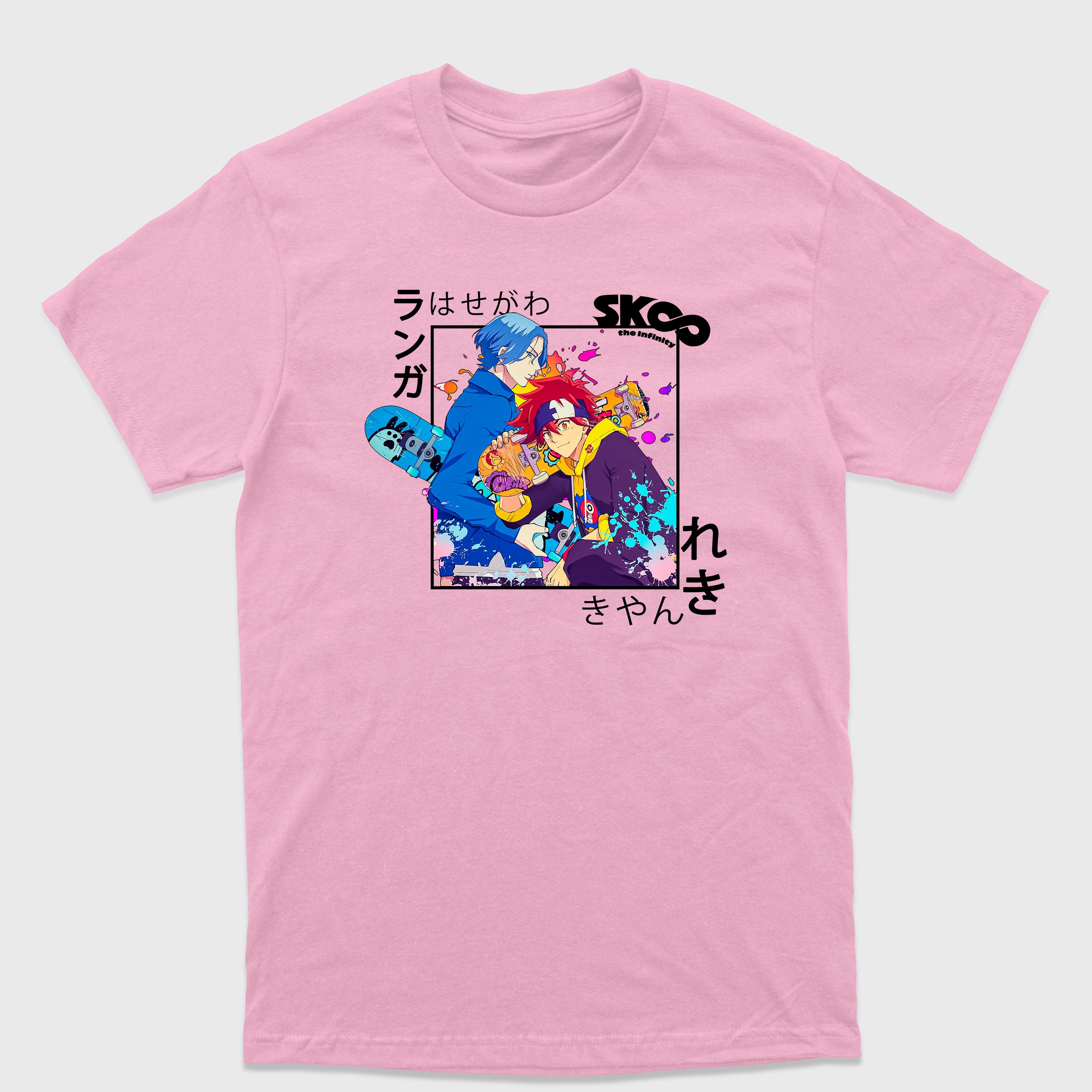 Camiseta Básica SK8 The Infinity Amigos Reki Langa