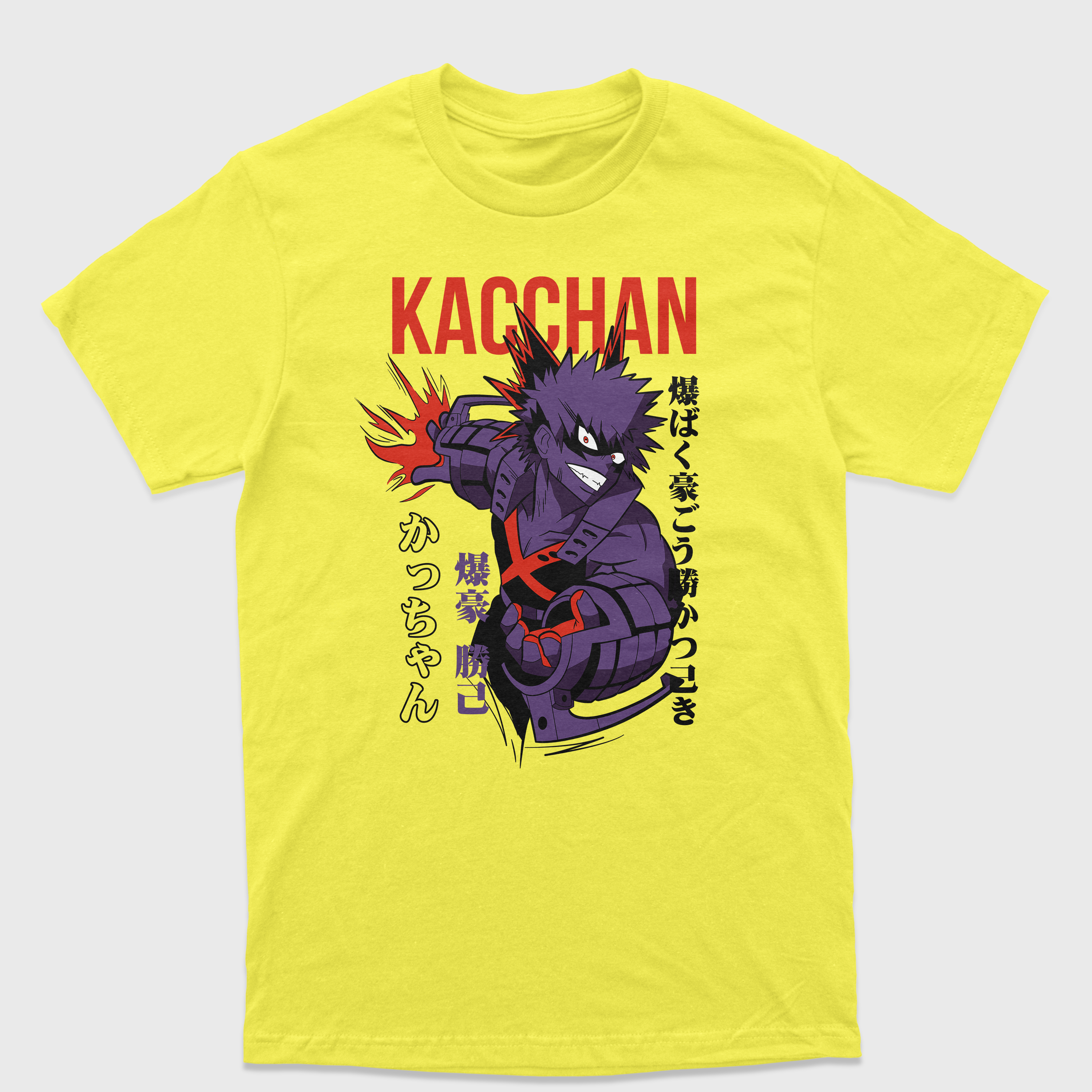 Camiseta Bakugou Boku No Hero Kacchan My Hero