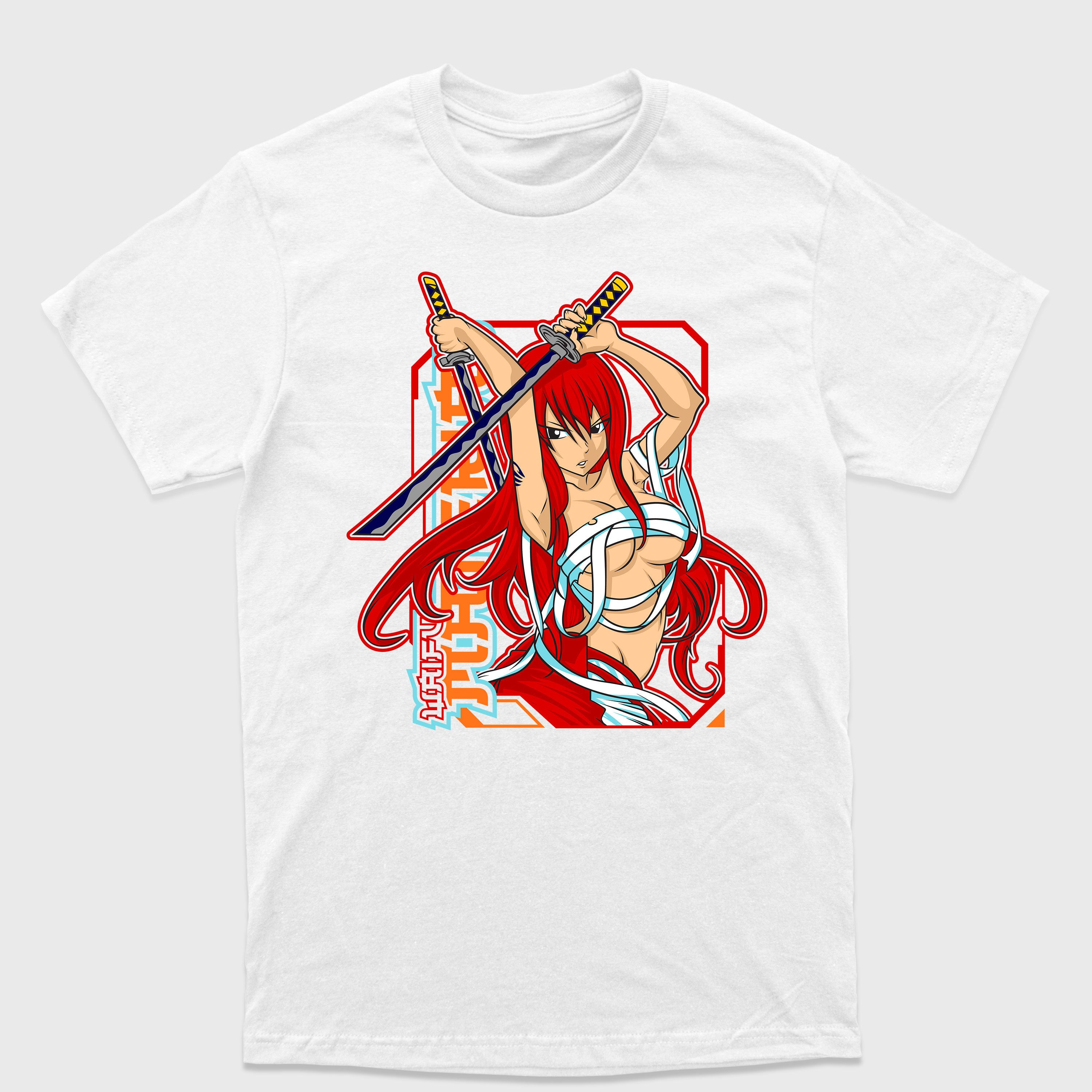 Camiseta Básica Erza Fairy Tail