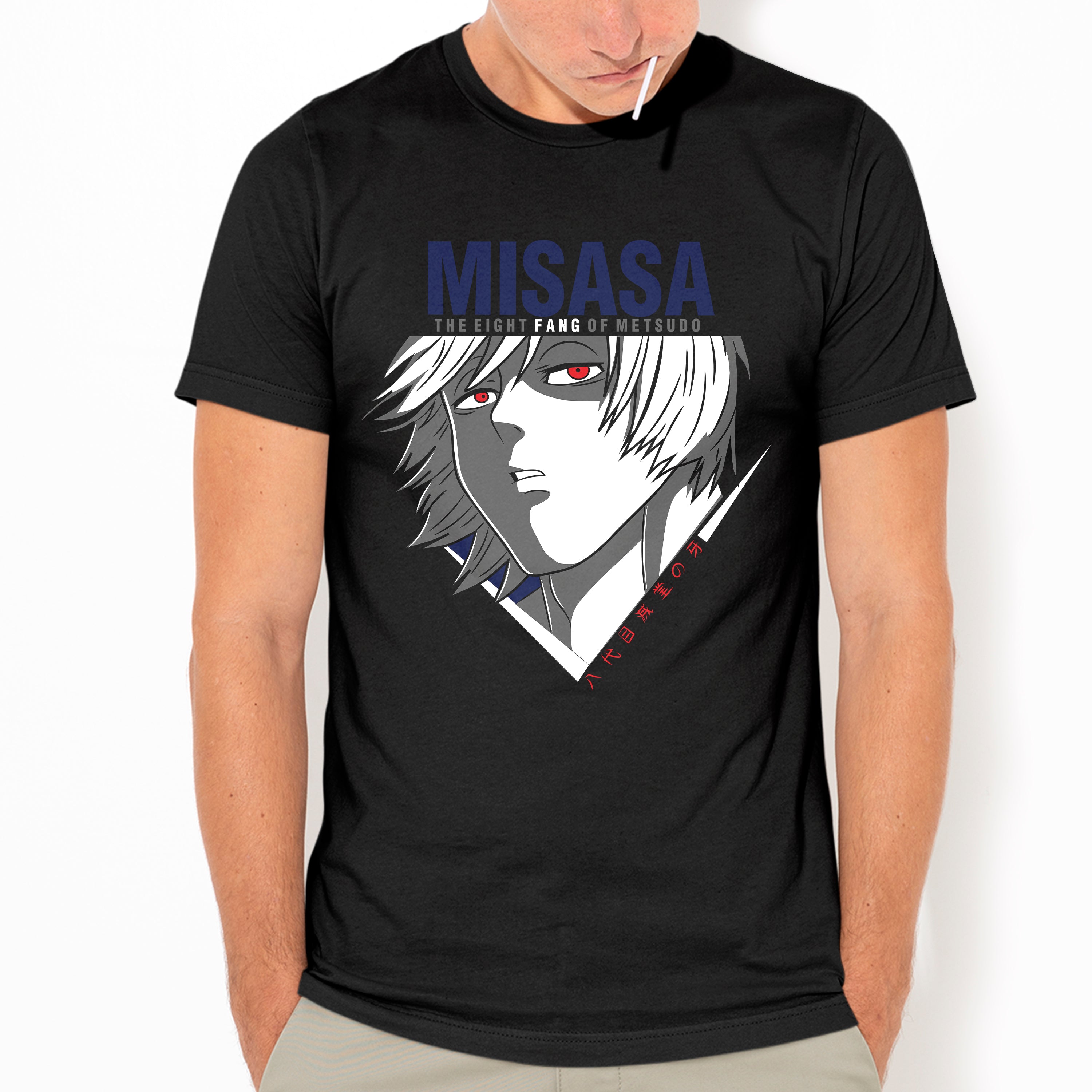 Camiseta Básica Misasa Kengan Ashura