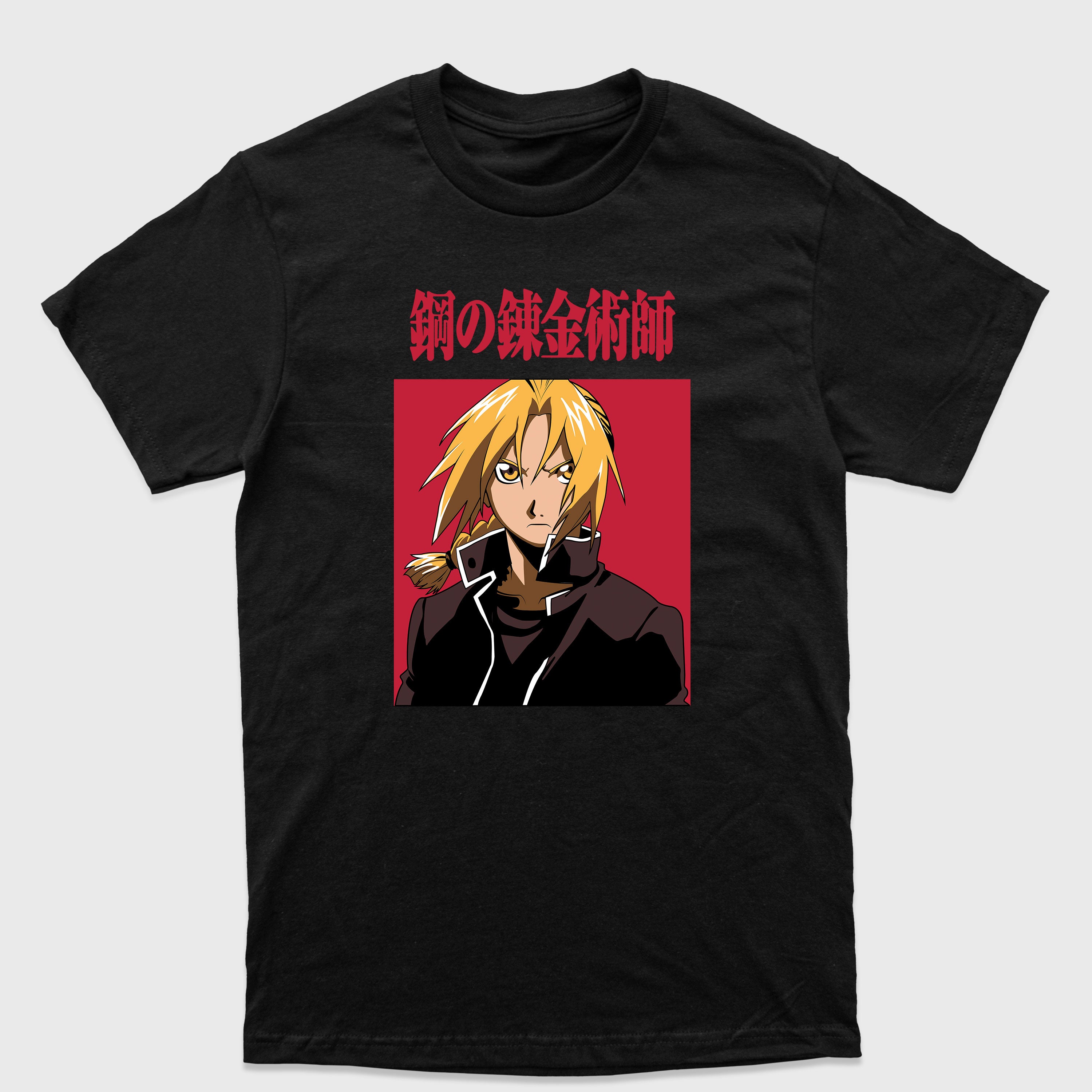 Camiseta Básica Edward Elric FullMetal Alchemist