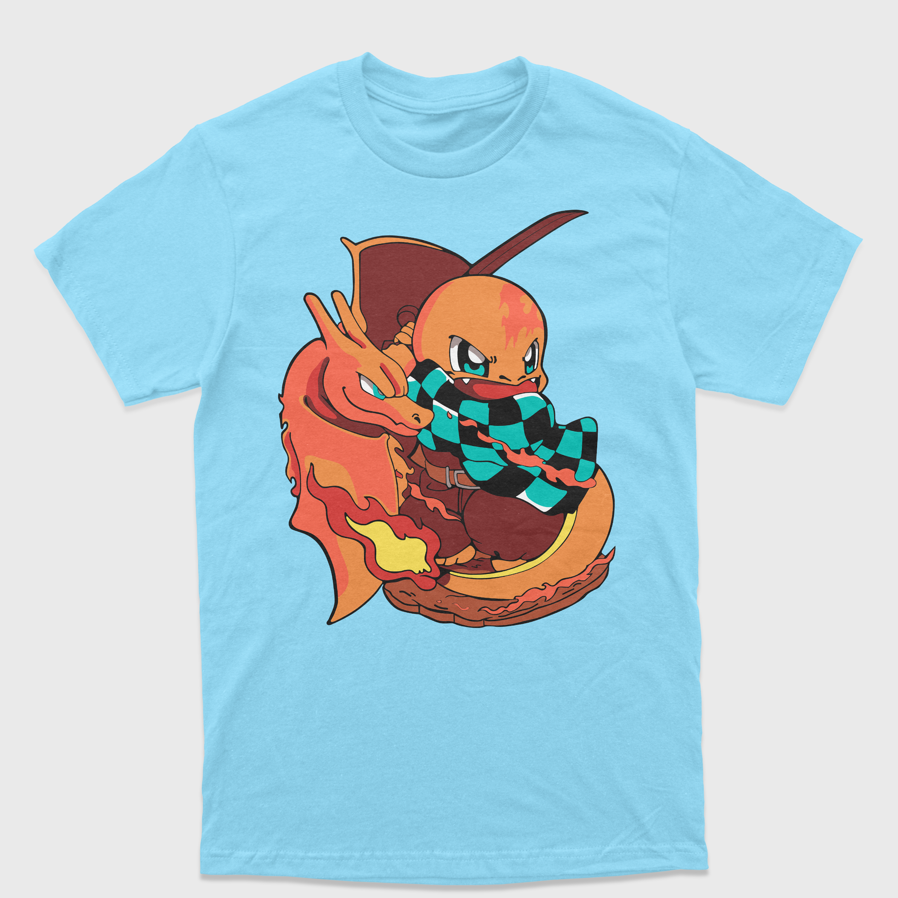 Camiseta Charmander Tanjiro Pokemon