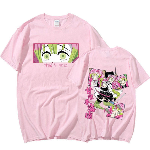 Camiseta Básica Kanroji Mitsuri Demon Slayer