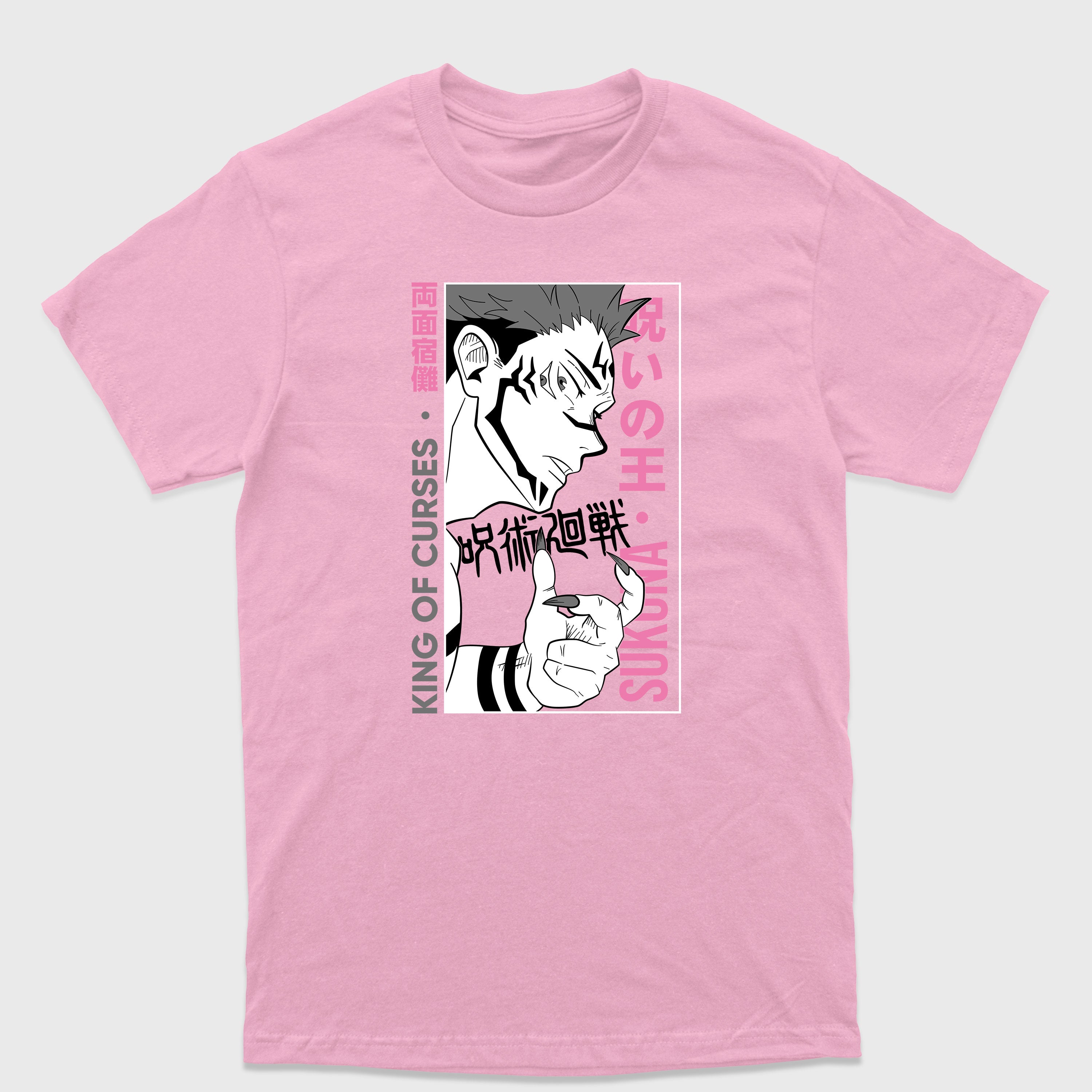 Camiseta Básica King of Curse Sukuna Jujutsu Kaisen