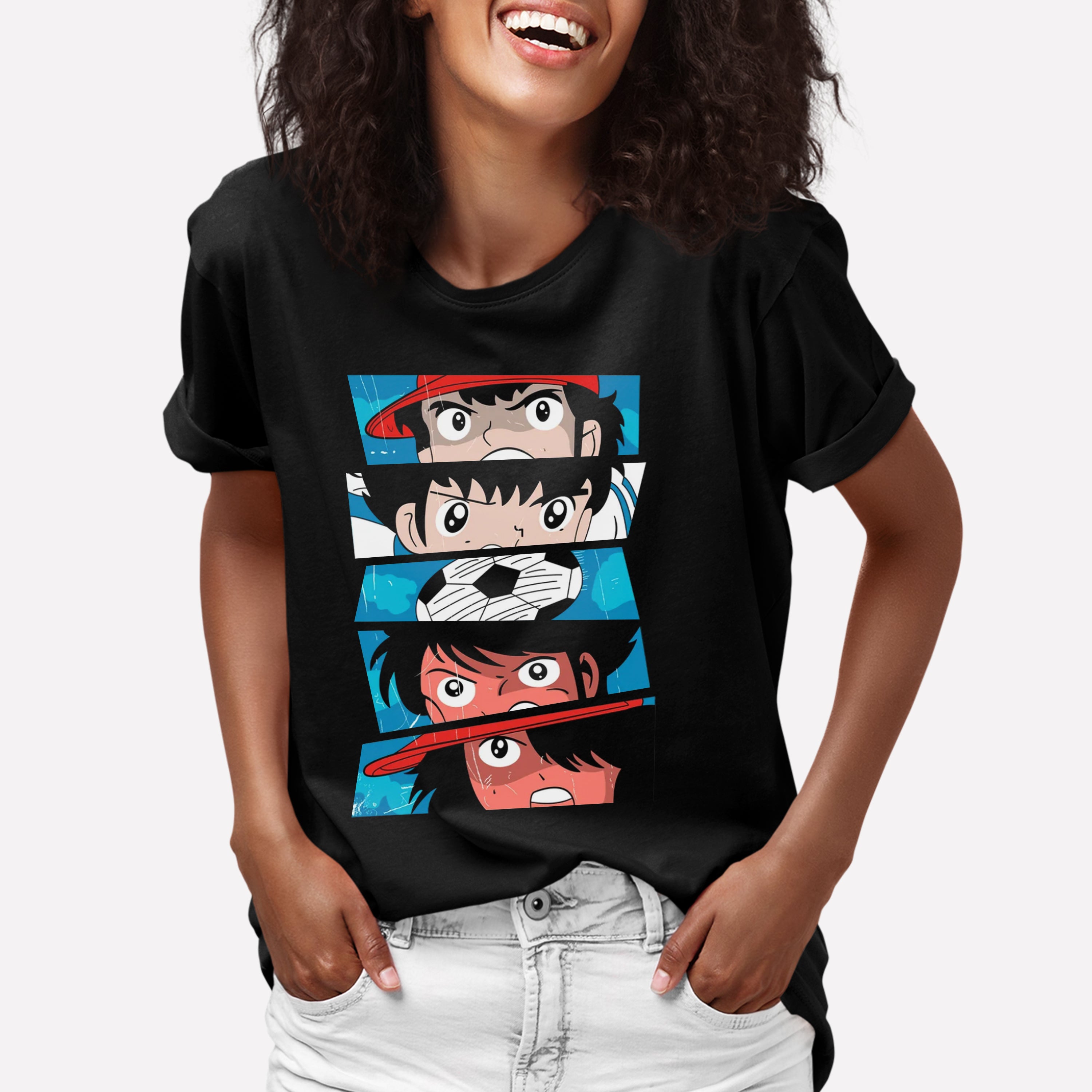 Camiseta Básica Olhos Super Campeões