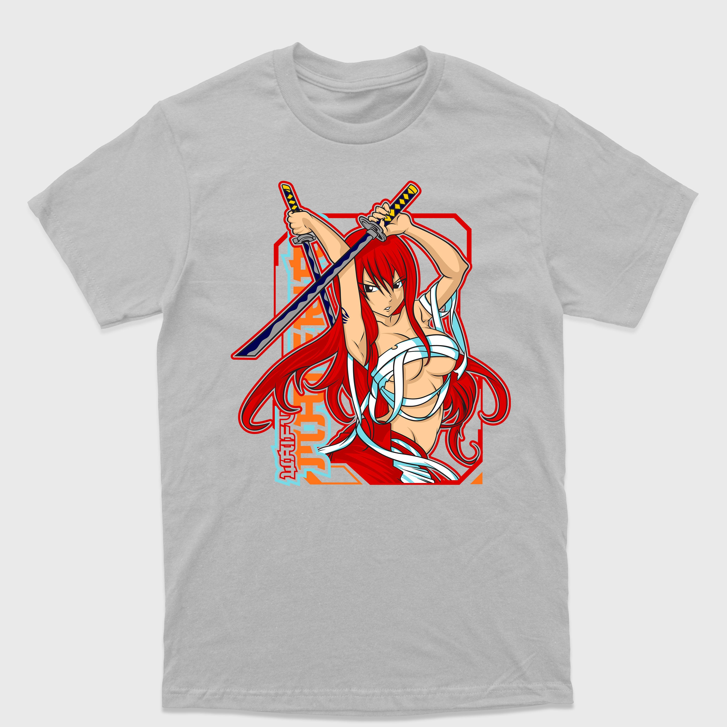 Camiseta Básica Erza Fairy Tail