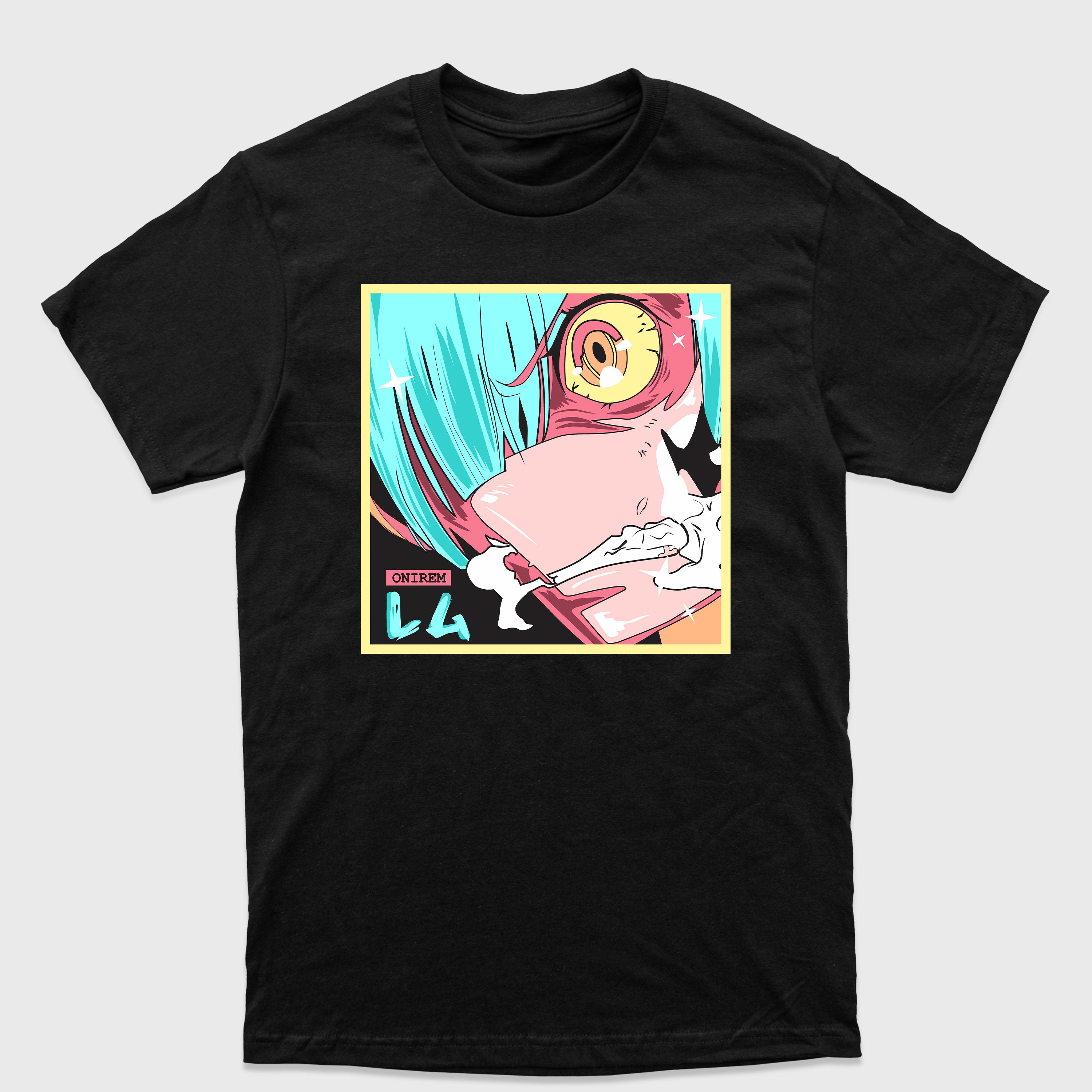 Camiseta Básica Rem Oni Mode ReZero