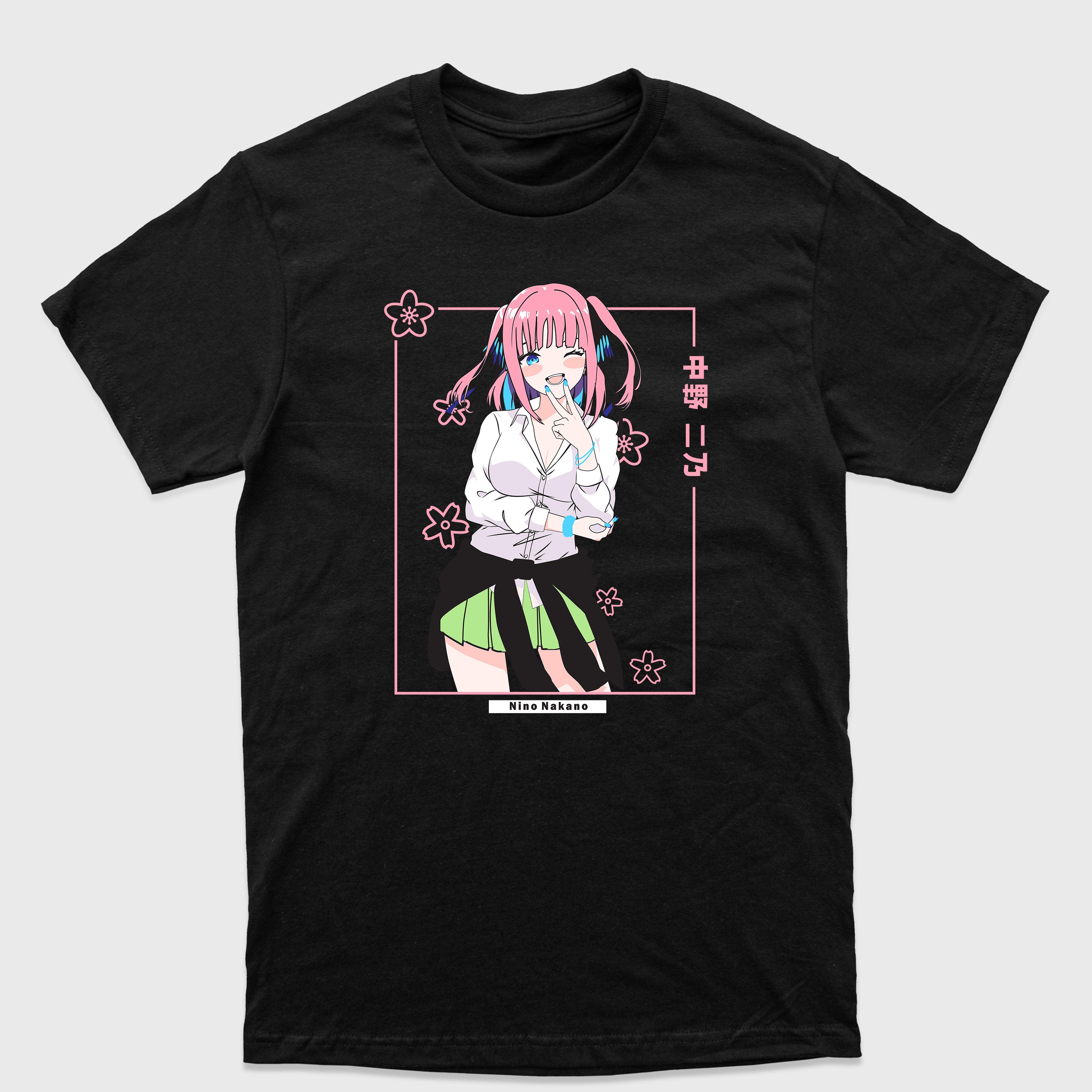 Camiseta Básica Nino Nakano Gotoubun no Hanayome