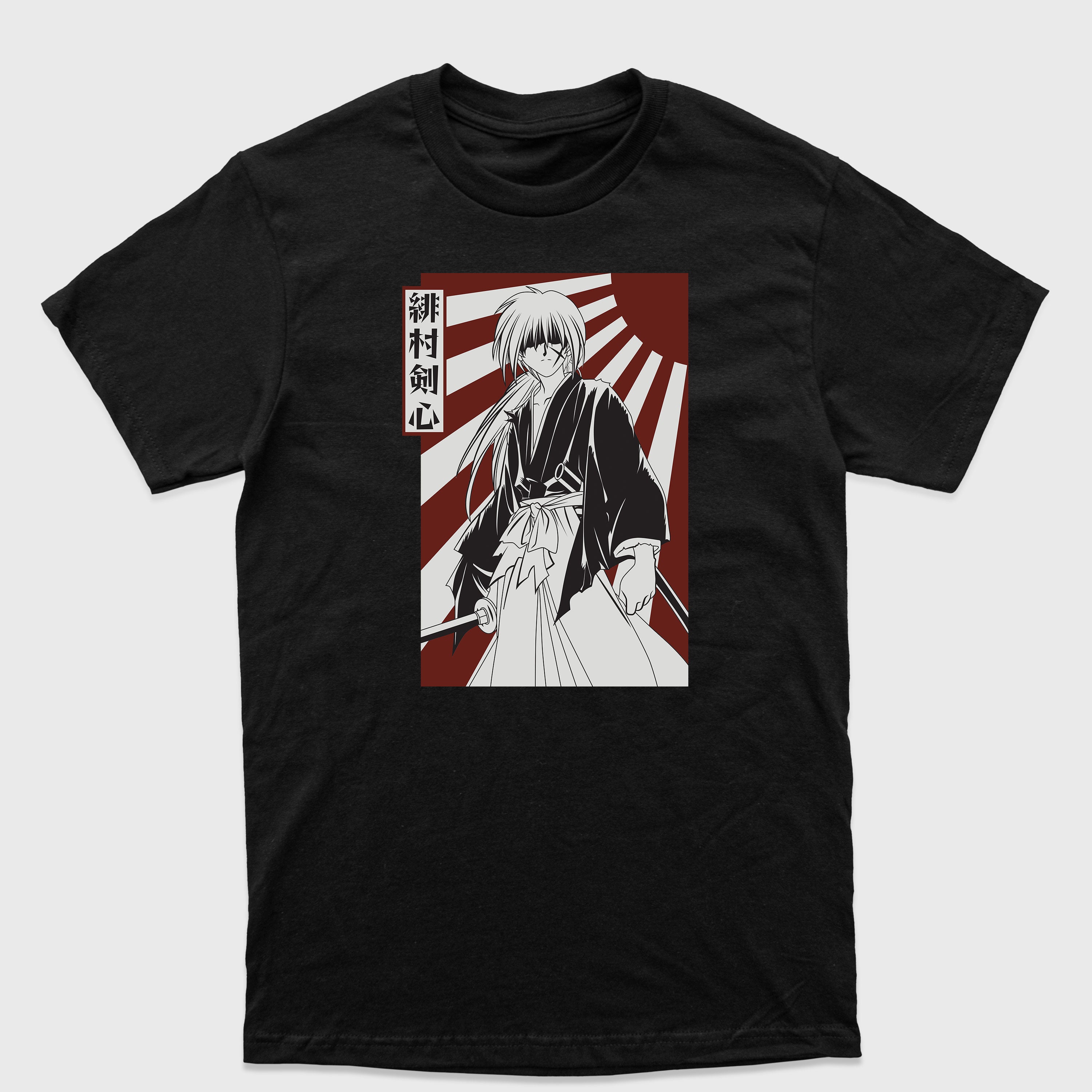 Camiseta Básica Kenshin Samurai X