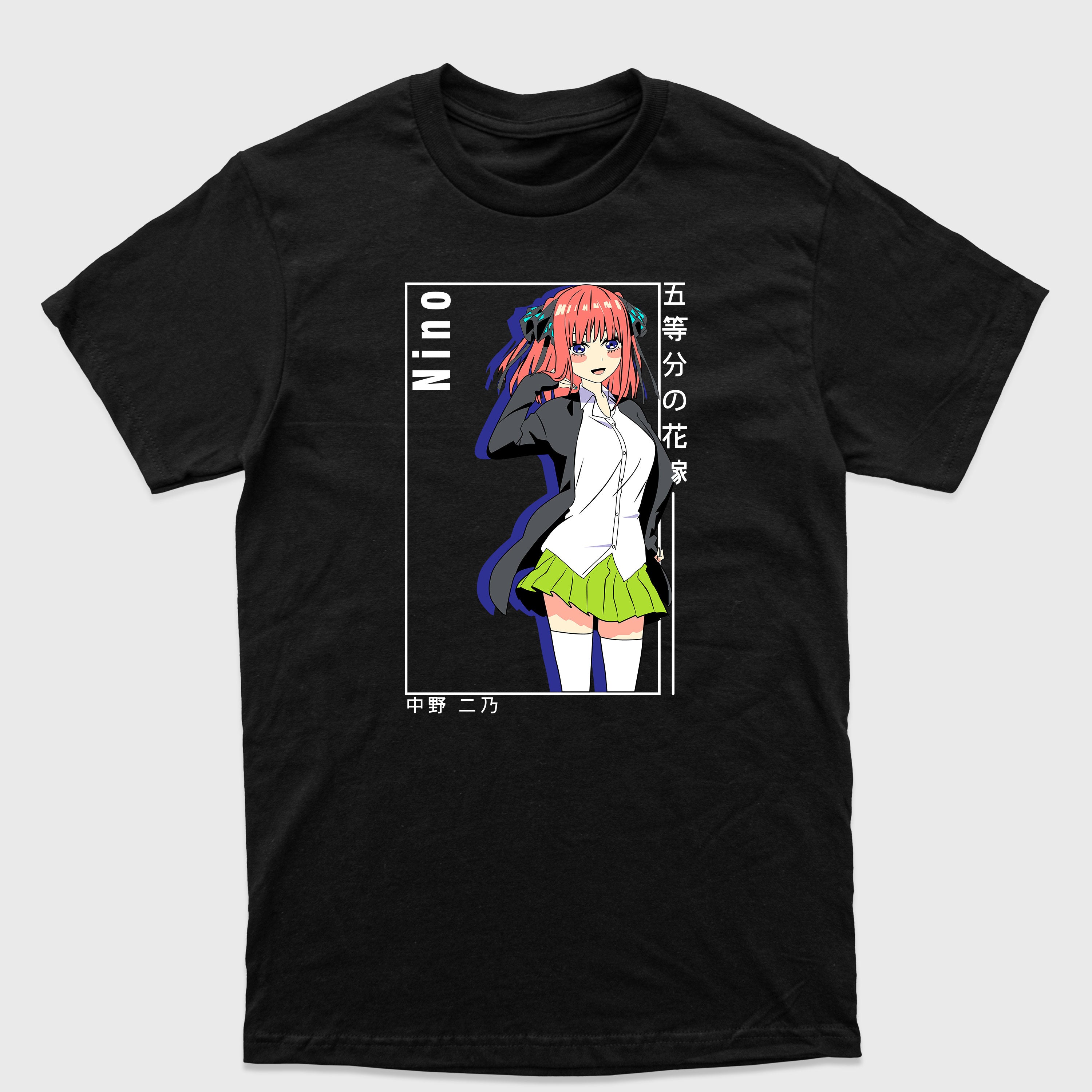 Camiseta Básica Nakano Nino Gotoubun no Hanayome