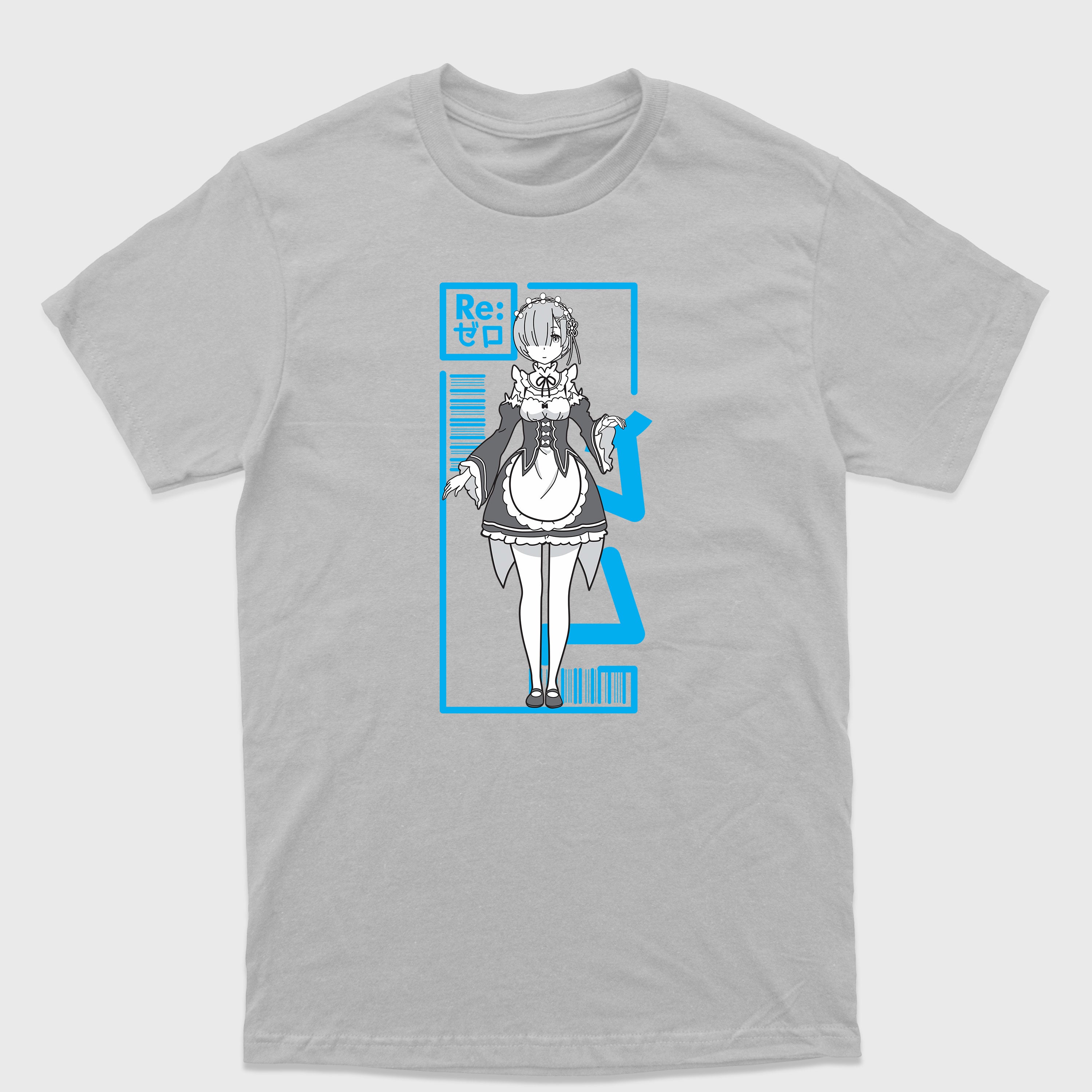 Camiseta Básica Rem Maid ReZero