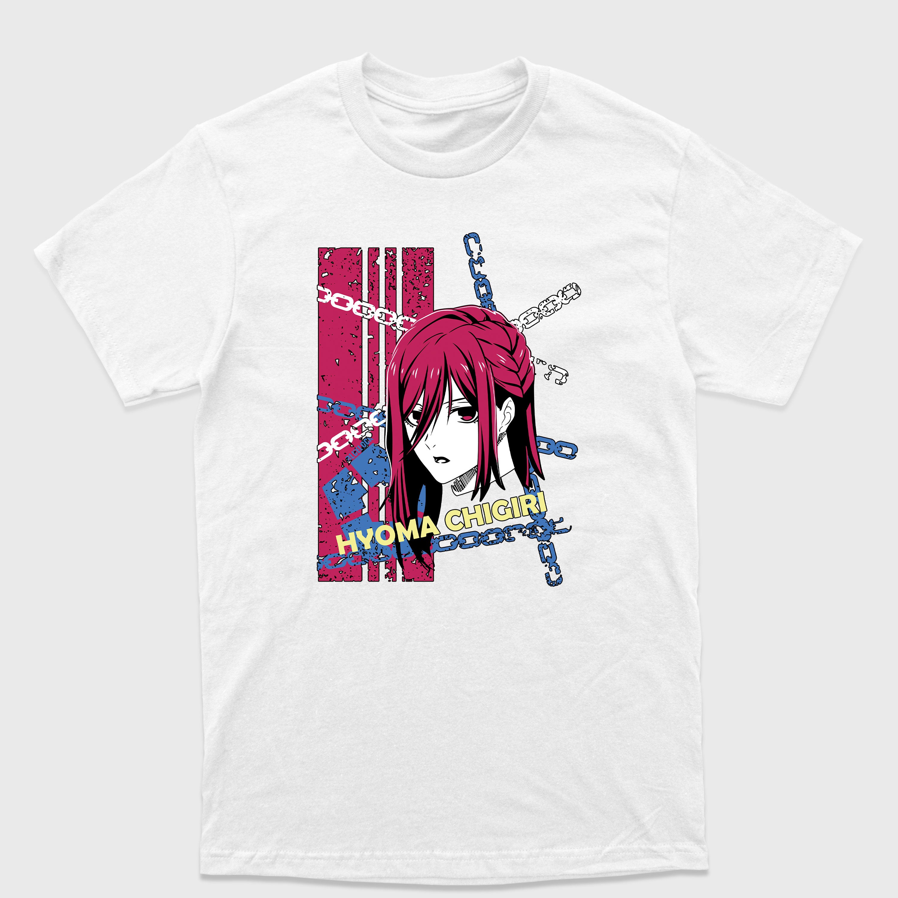Camiseta Básica Chigiri Chain Break Blue Lock
