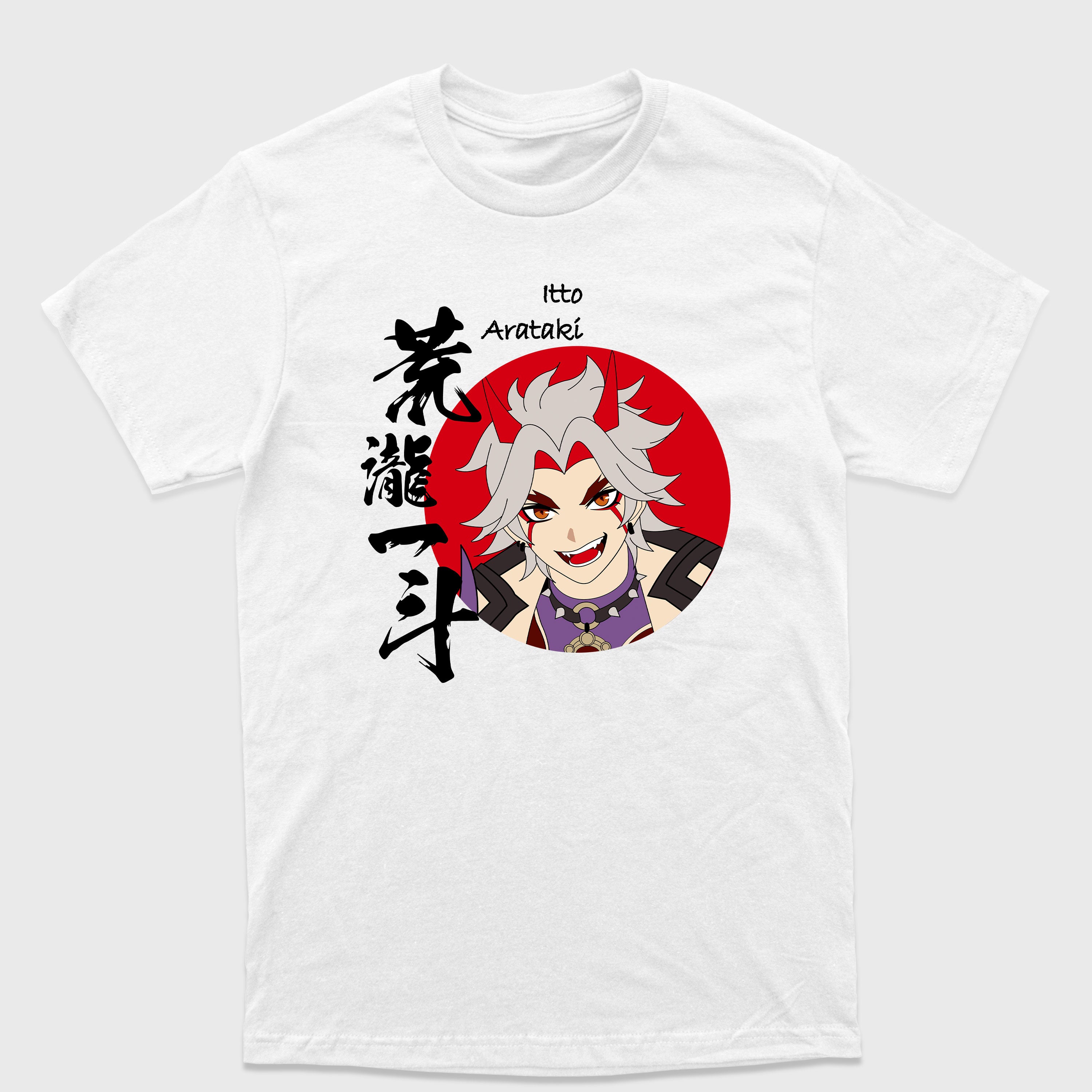 Camiseta Básica Itto Arataki Genshin Impact