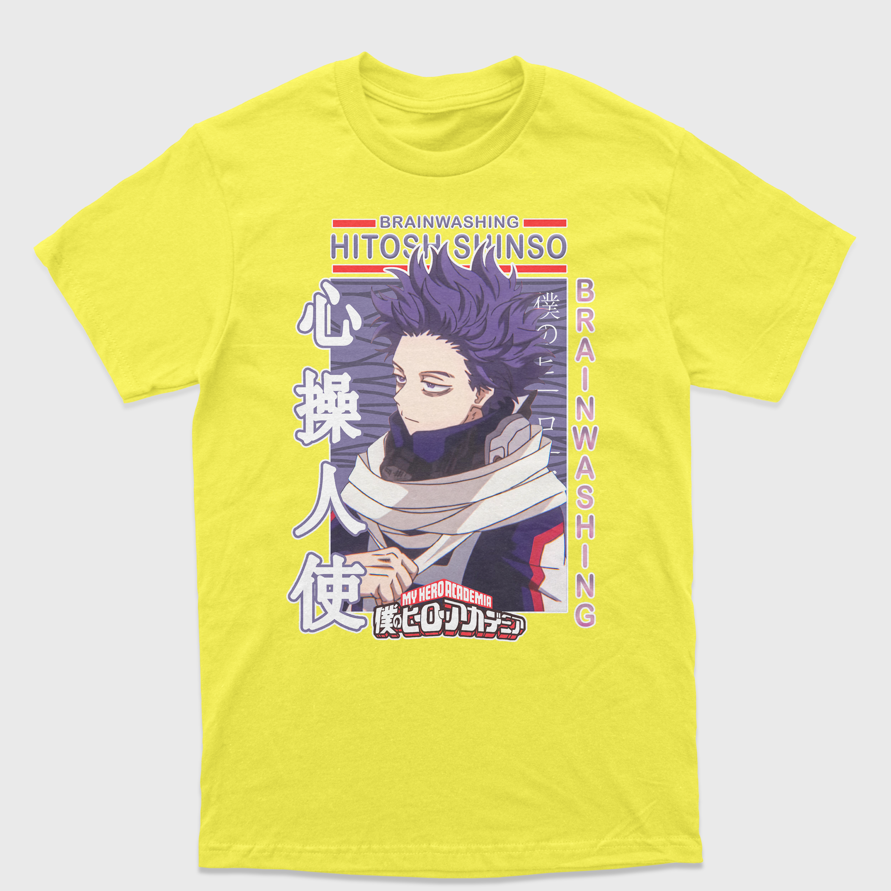 Camiseta Hitoshi Shinso My Hero Academy Boku No Hero