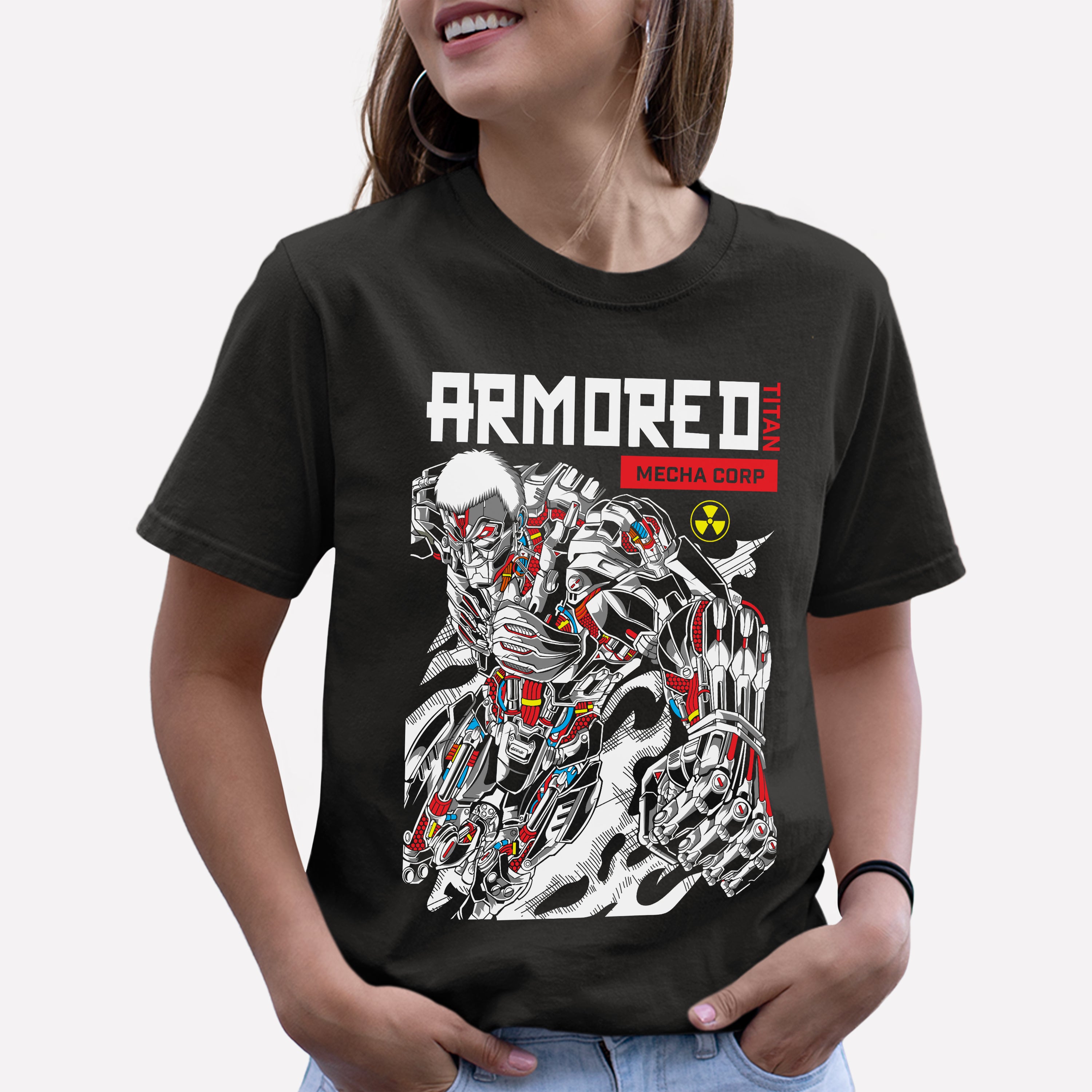 Camiseta Armored Attack On Titan