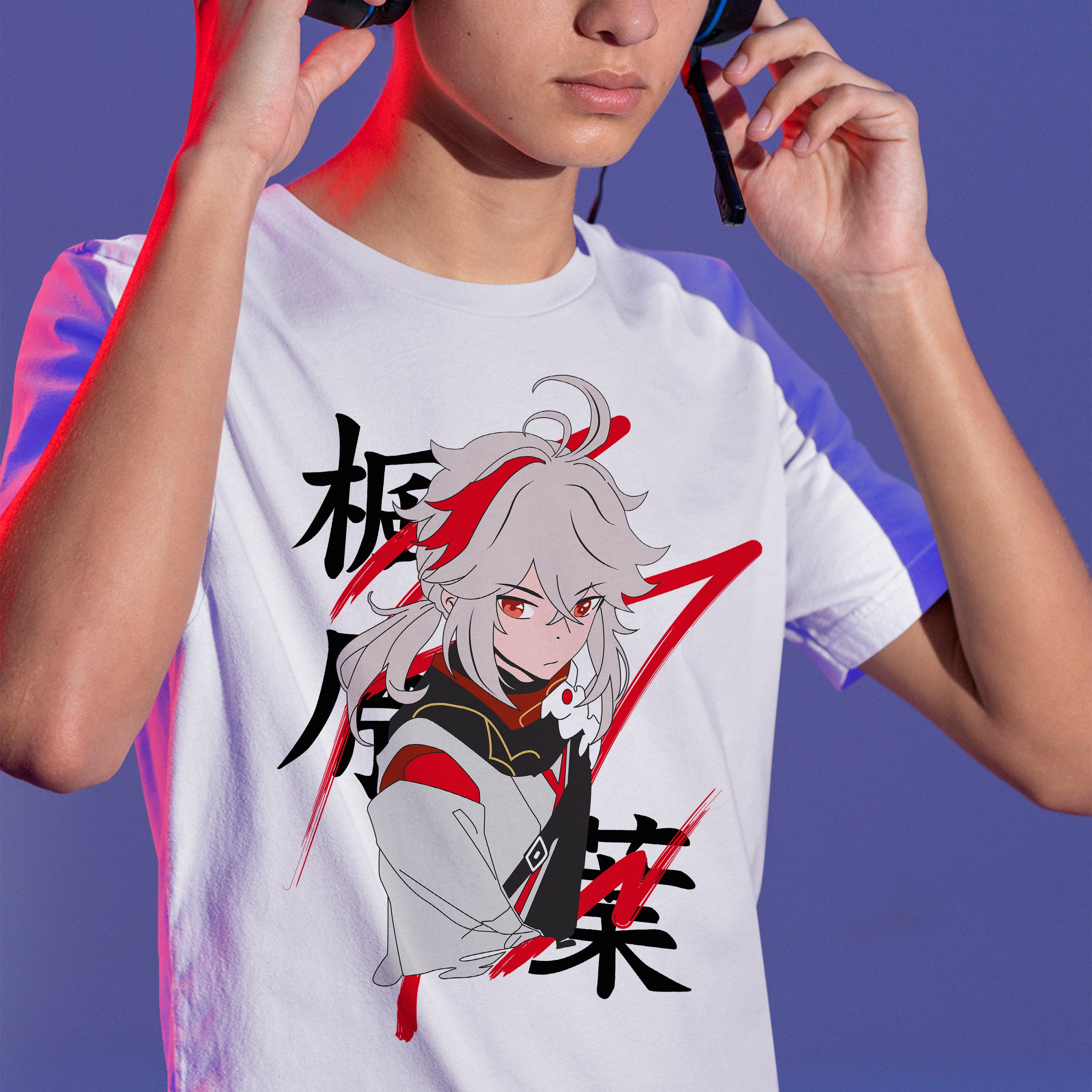Camiseta Básica Kazuha Genshin Impact