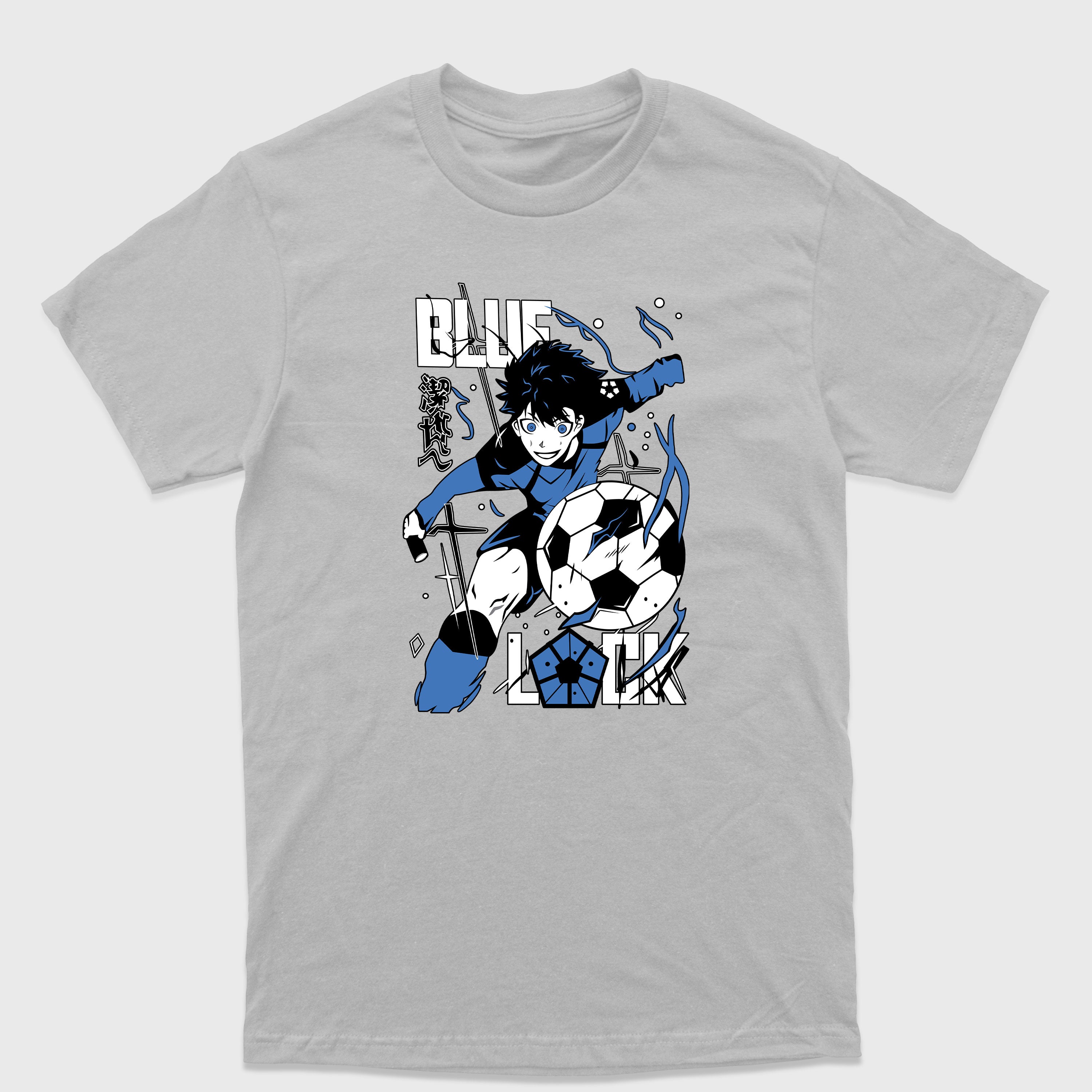 Camiseta Básica Isagi Yoichi Blue Lock