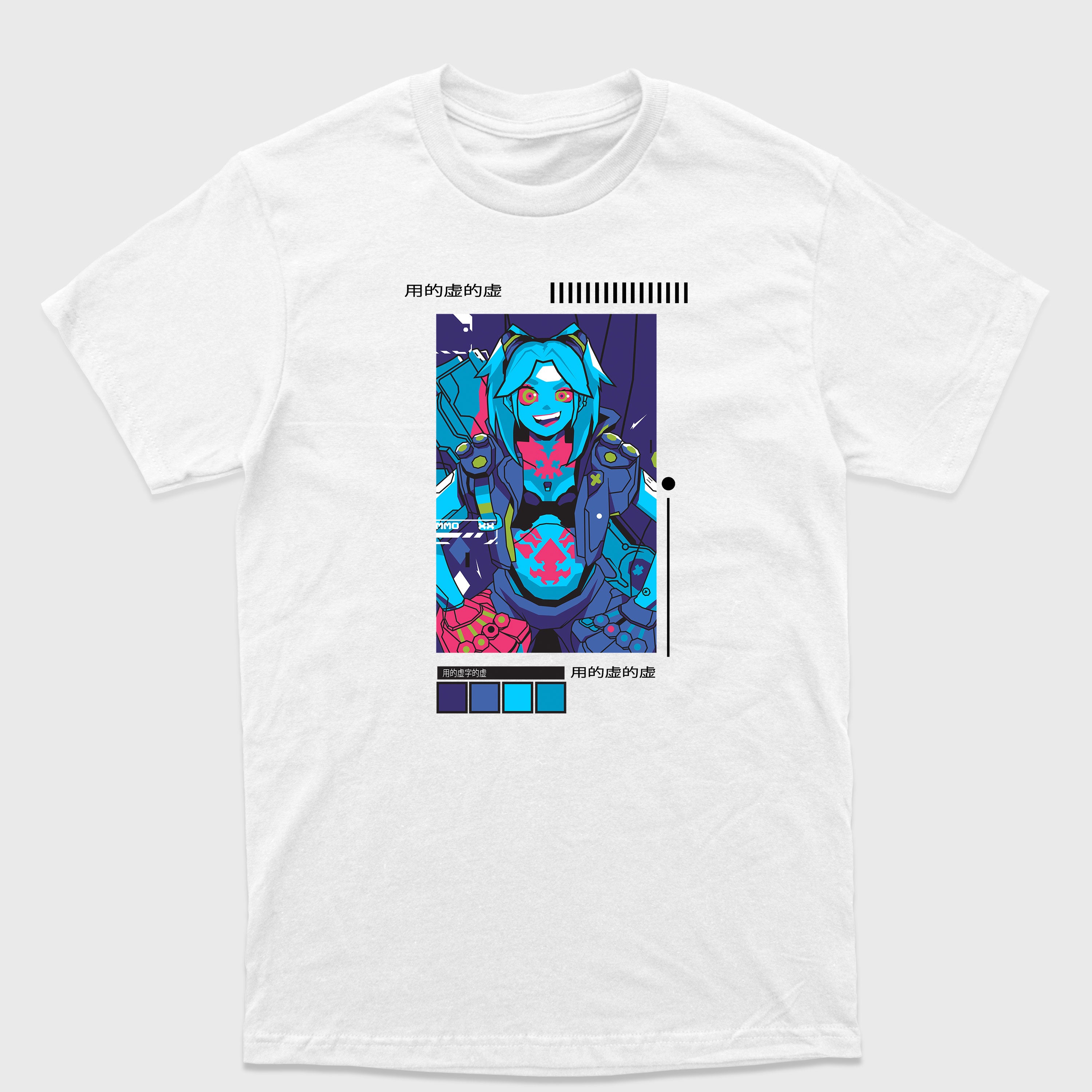 Camiseta Básica Rebecca Cyberpunk