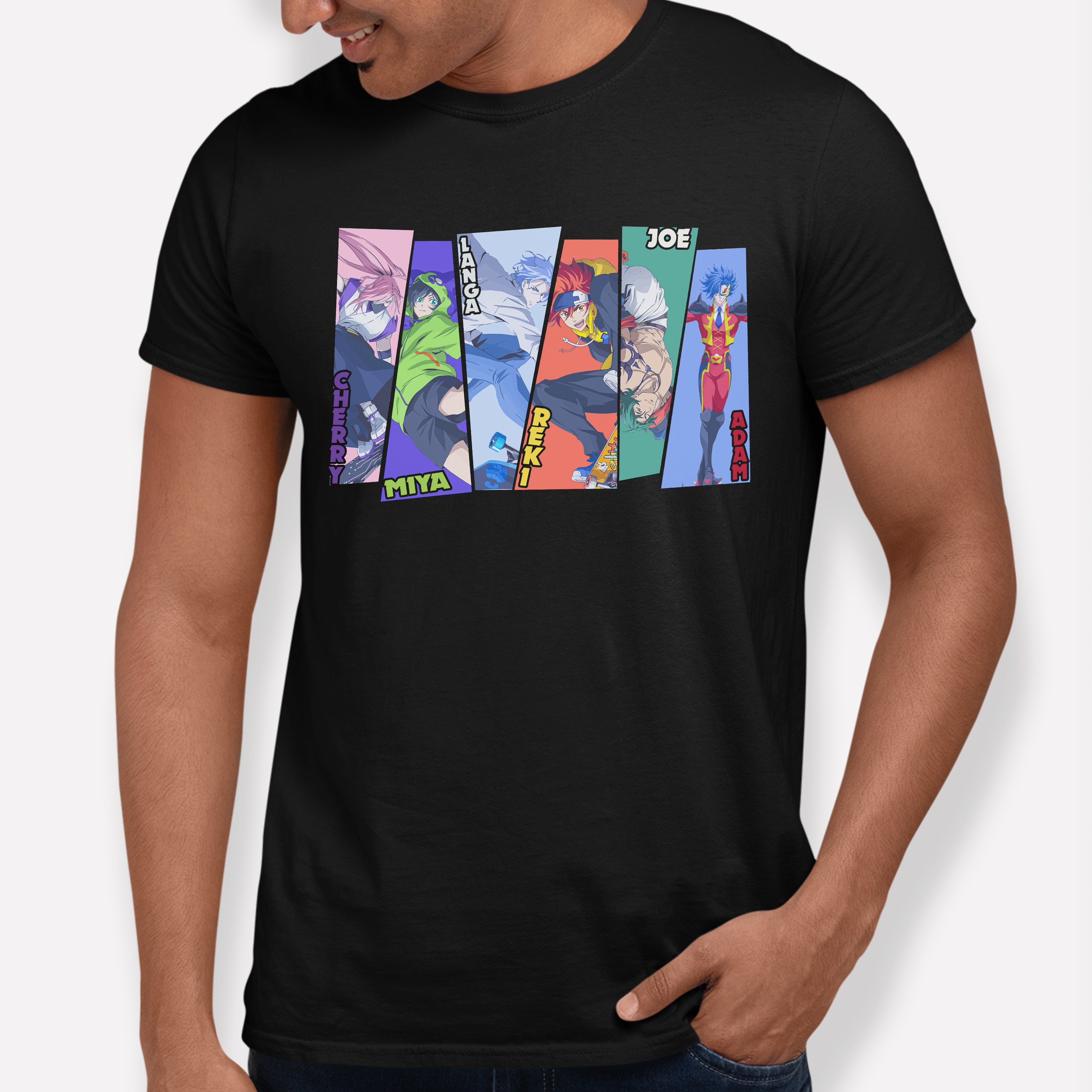 Camiseta Básica SK8 The Infinity Anime