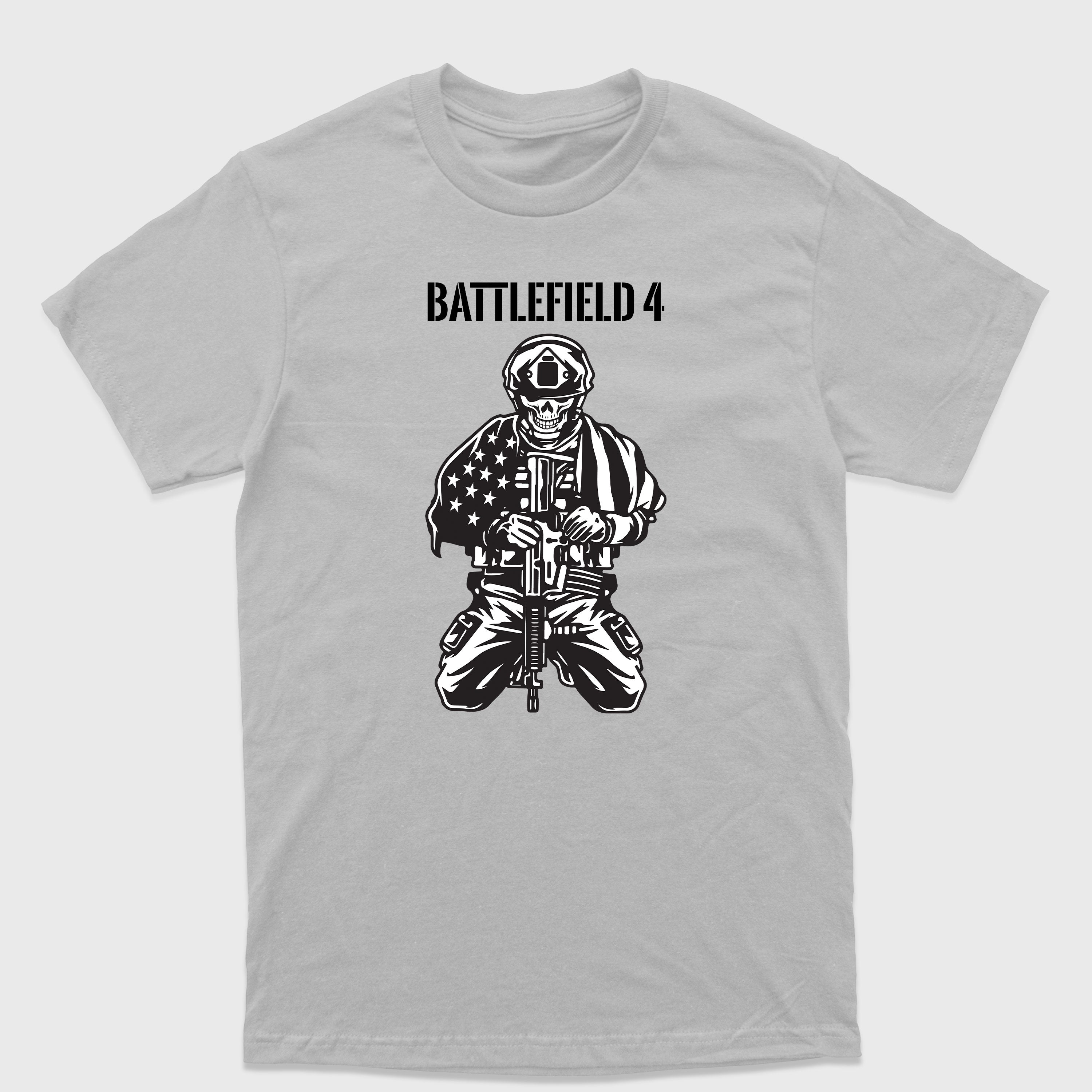 Camiseta Básica BF4 American Soldier