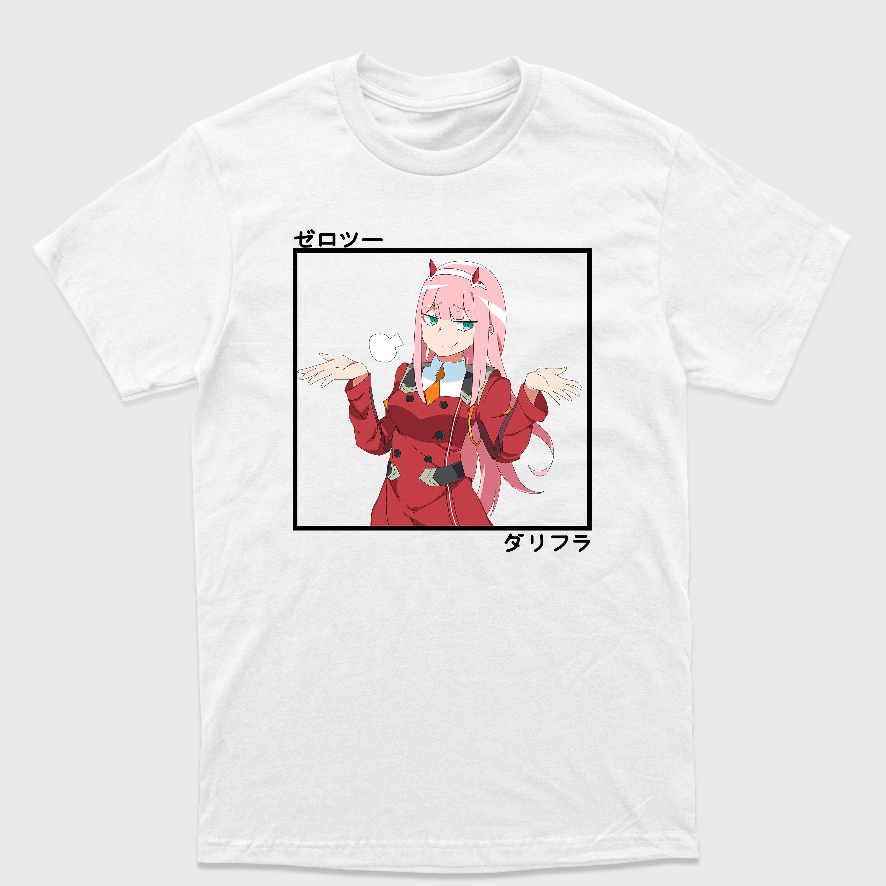 Camiseta Básica Zero Two Darling No Franxx