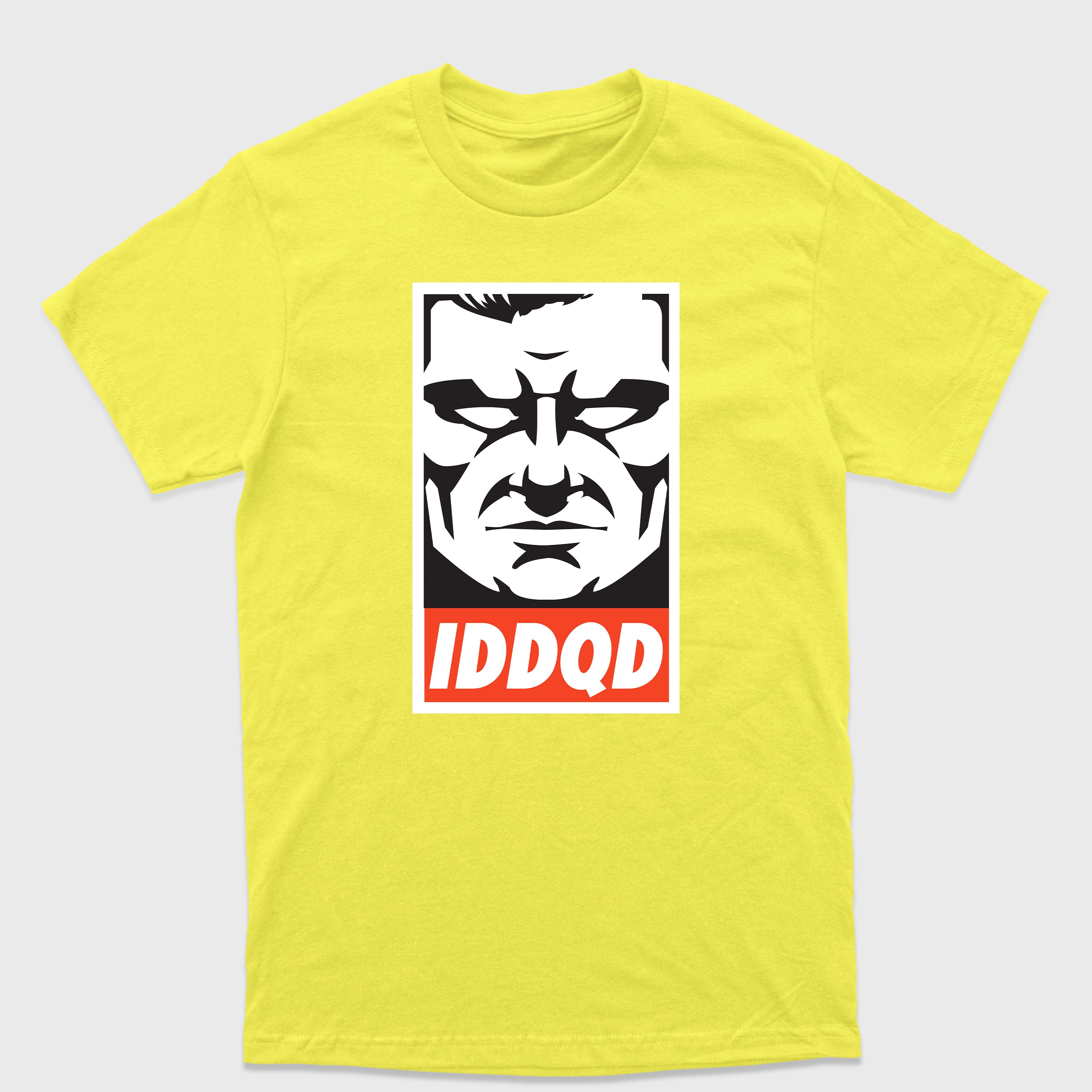 Camiseta Básica Doom Iddqd Face