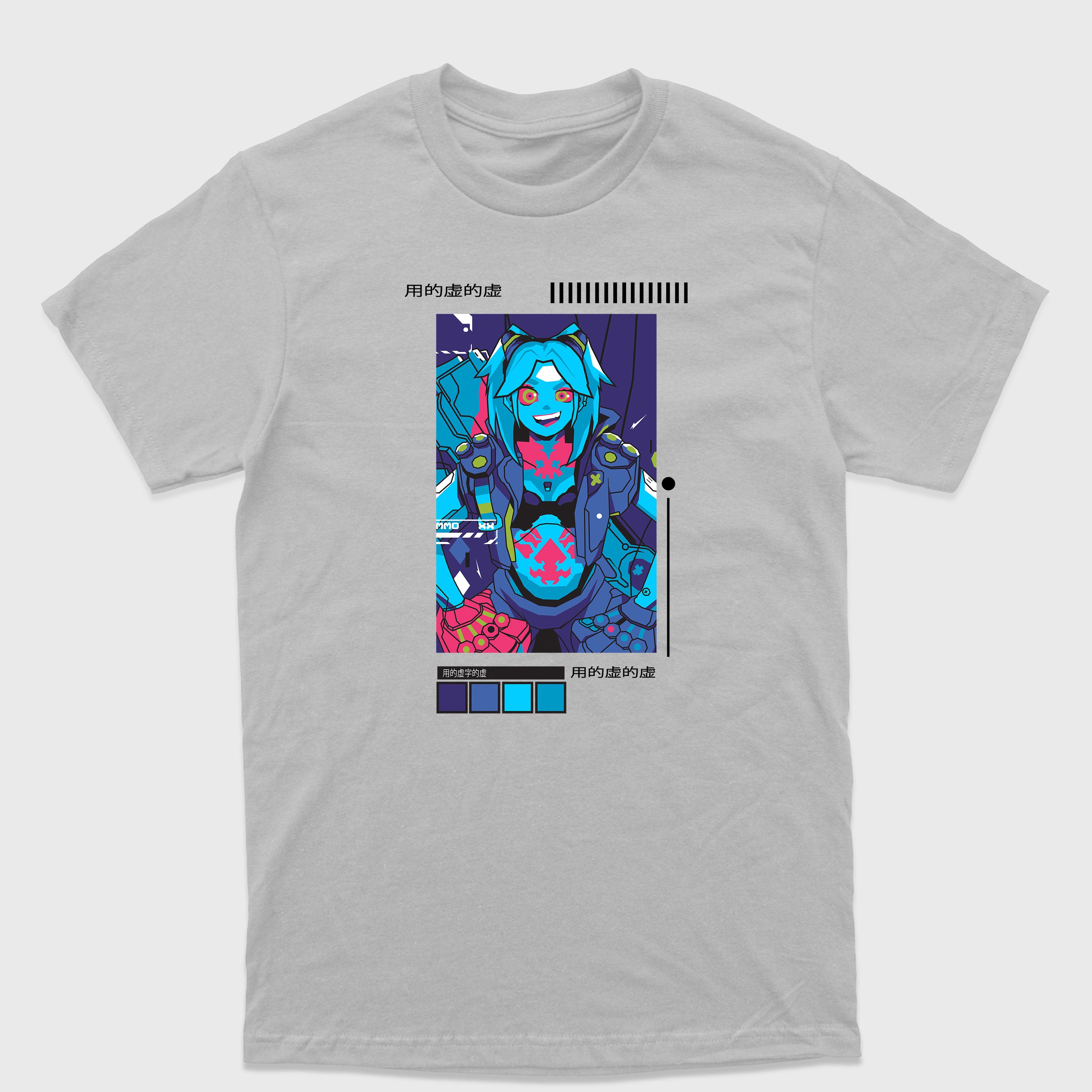 Camiseta Básica Rebecca Cyberpunk