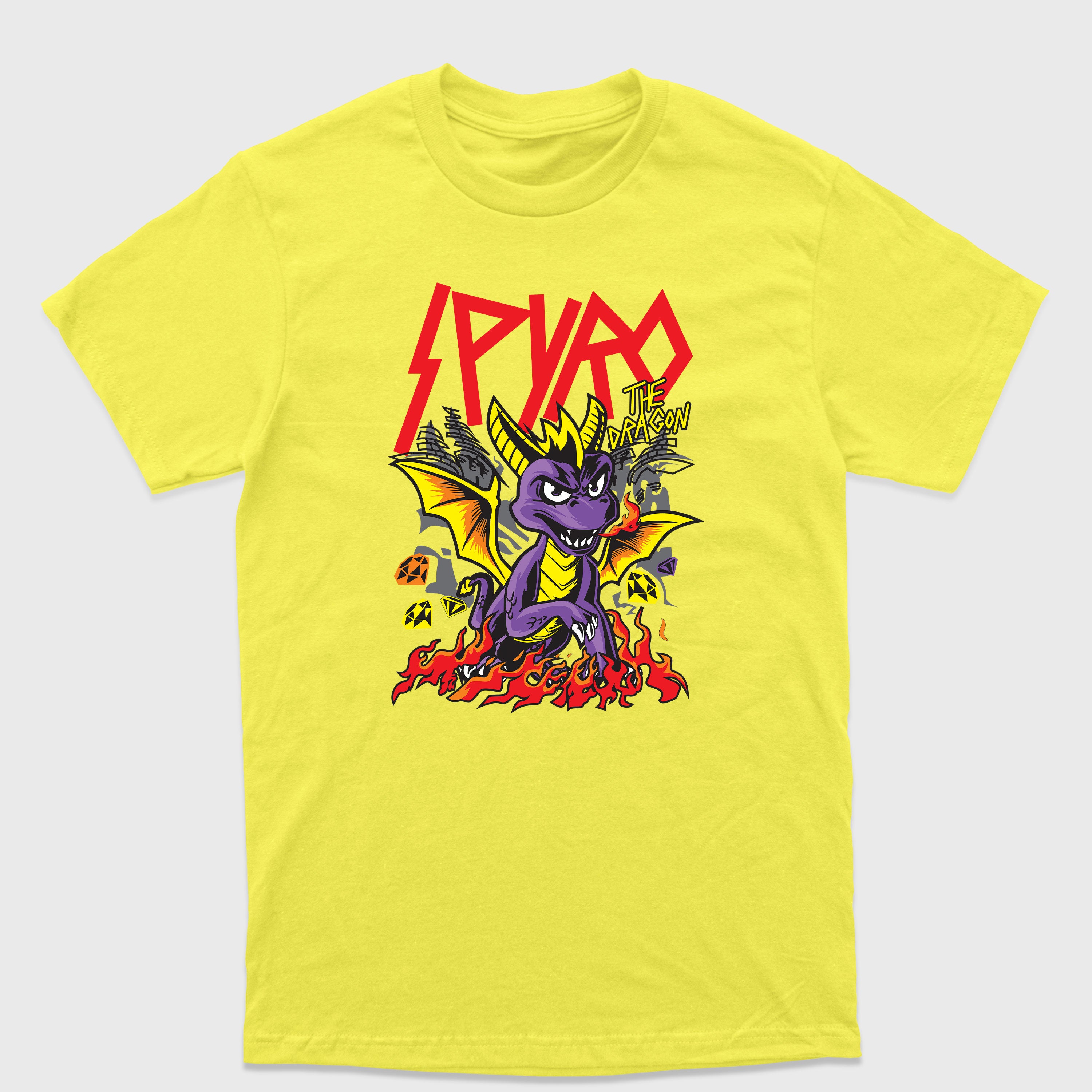 Camiseta Básica Spyro the Dragon Game
