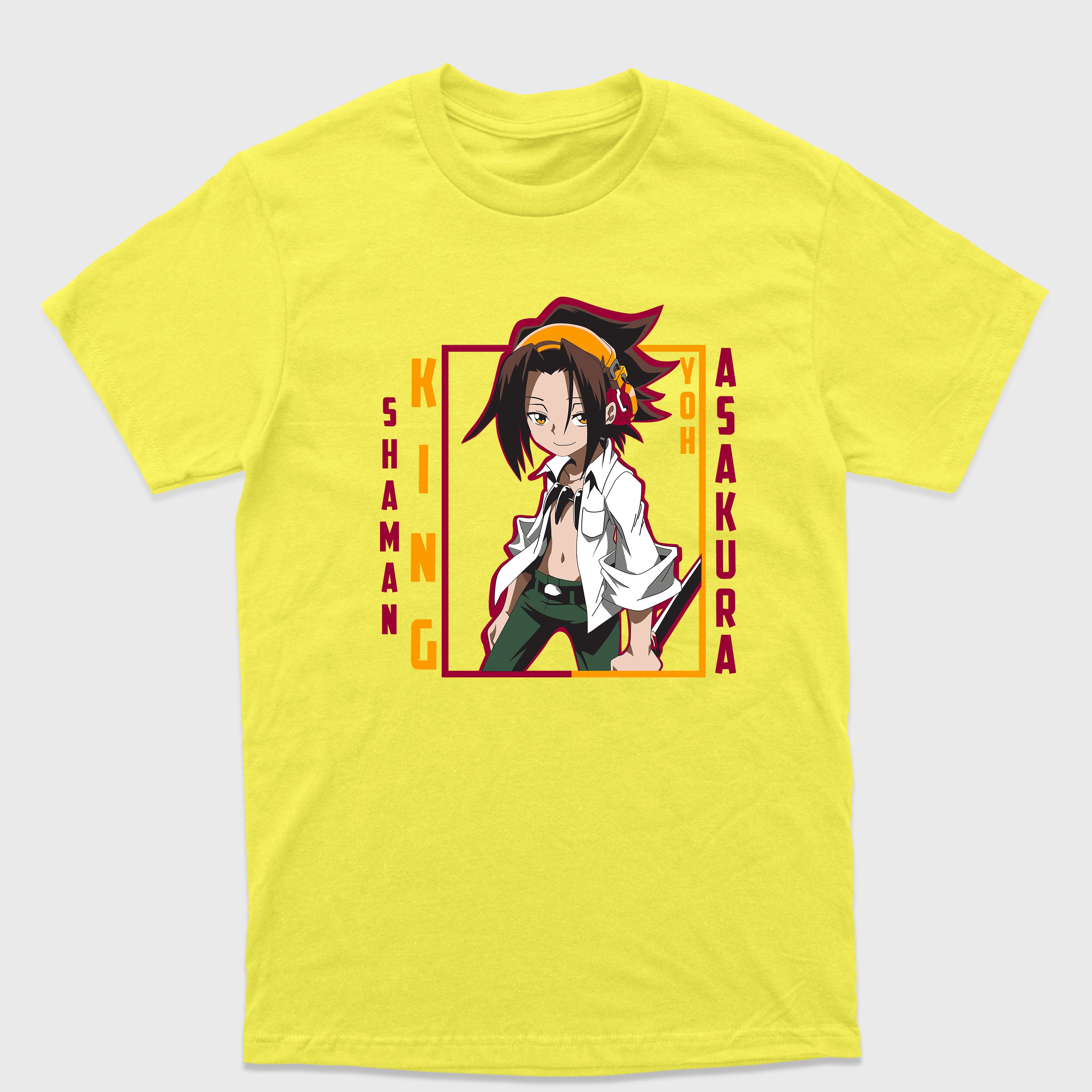 Camiseta Básica Asakura Yoh Shaman King