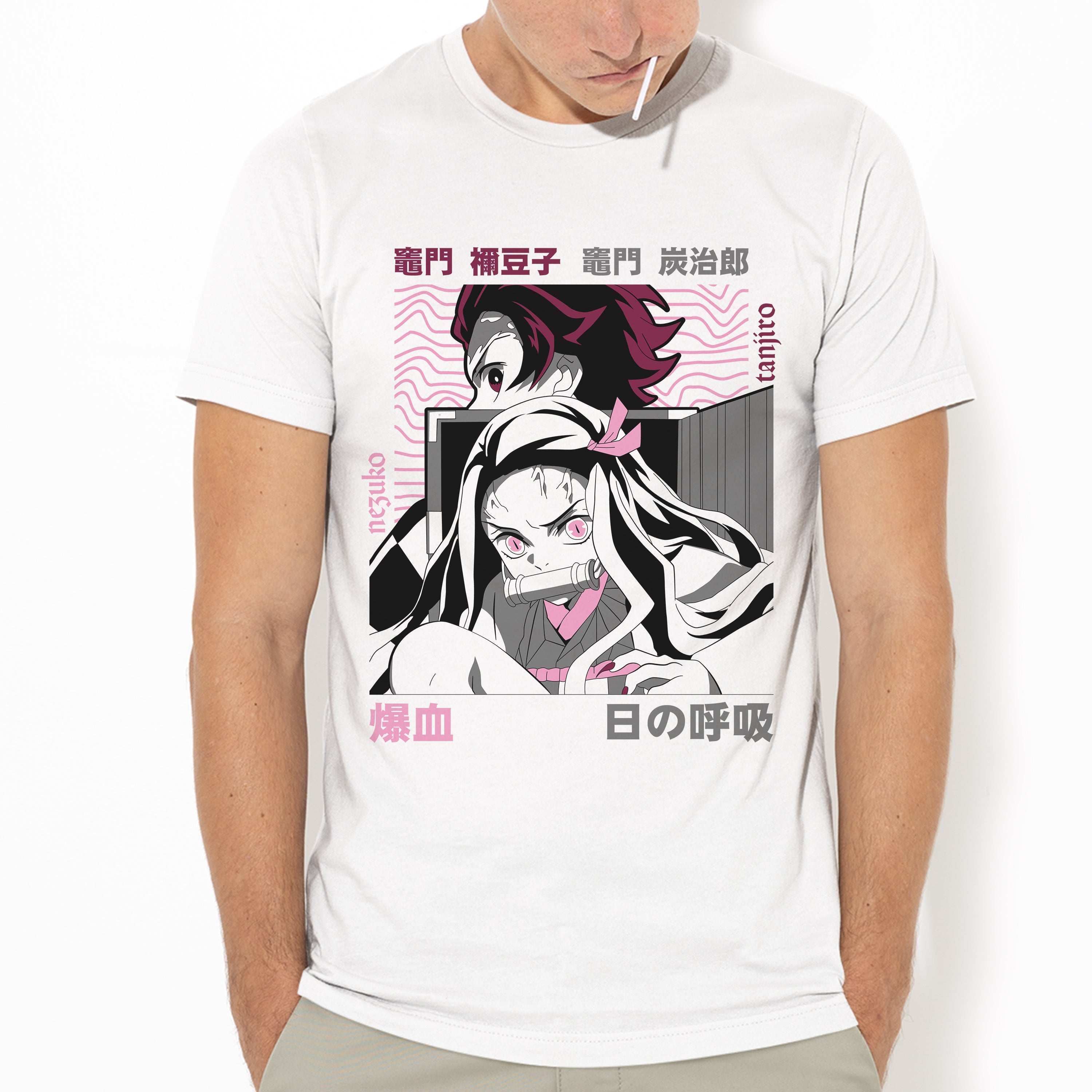 Camiseta Nezuko Tanjiro Demon Slayer