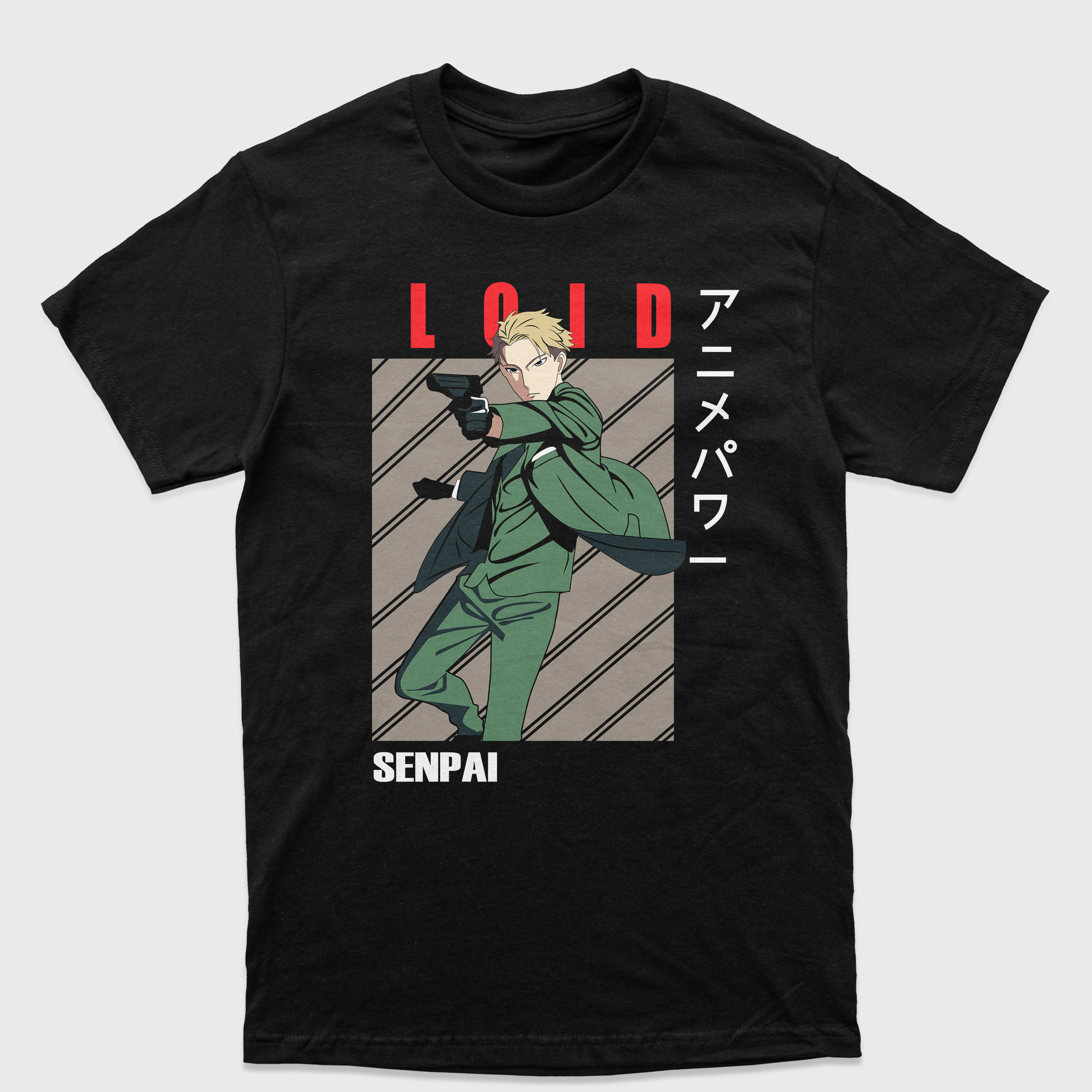 Camiseta Loid Senpai Spy x Family