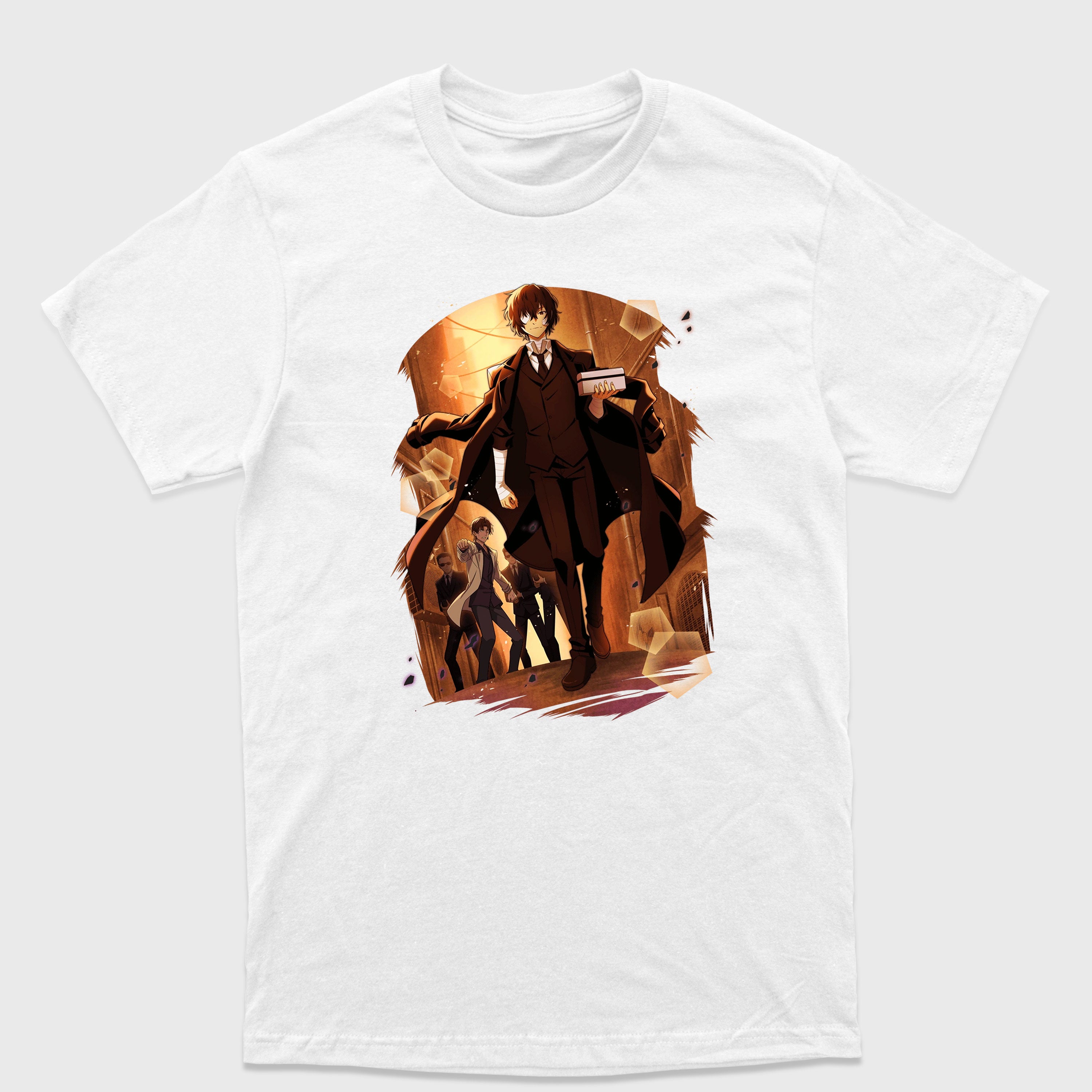 Camiseta Básica Osamu Dazai Bungou Stray Dogs