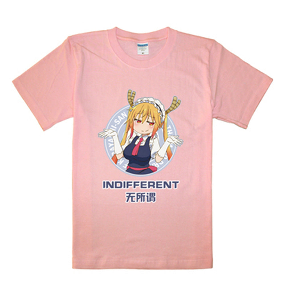 Camiseta Básica Indifferent Tohru Kobayashi San