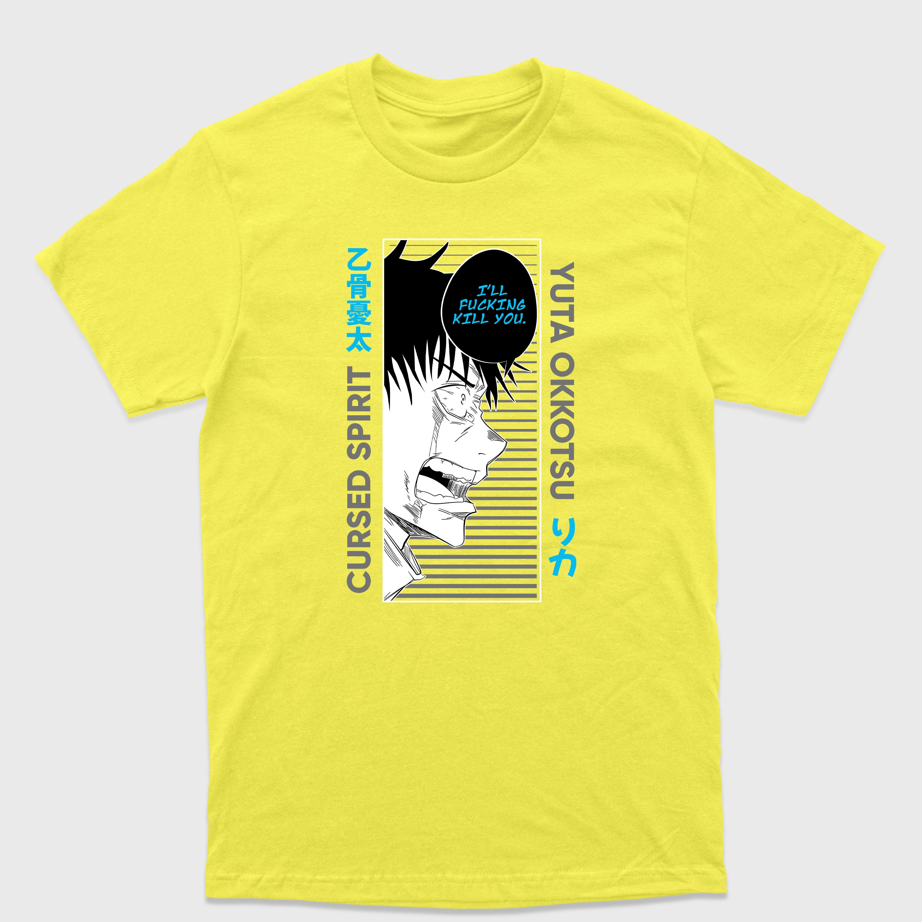 Camiseta Básica Yuta Okkotsu Jujutsu Kaisen