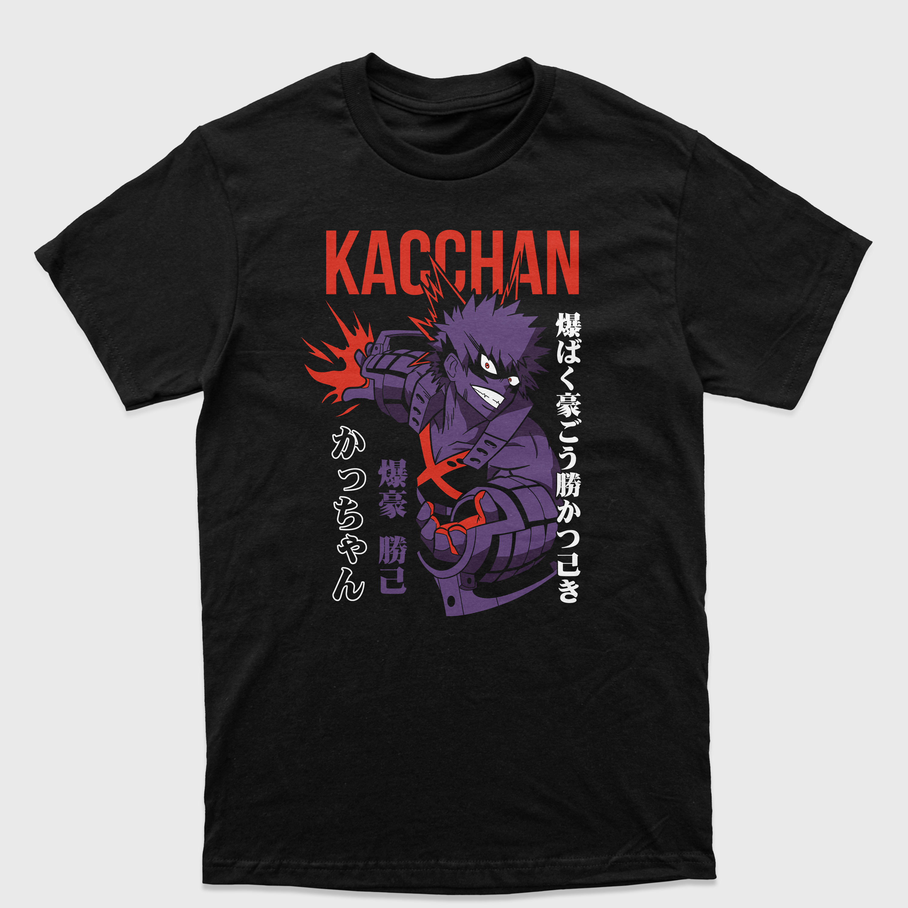 Camiseta Bakugou Boku No Hero Kacchan My Hero