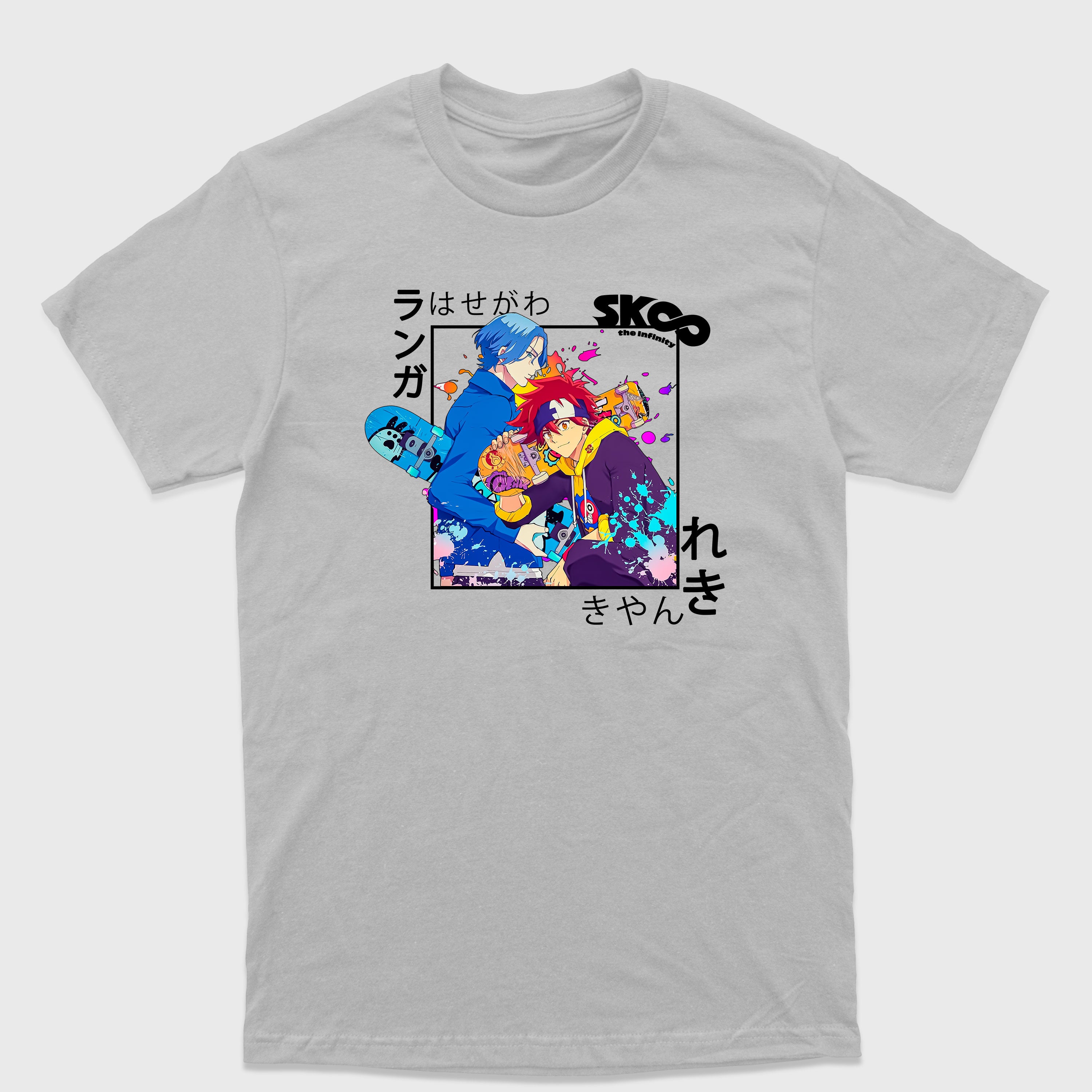 Camiseta Básica SK8 The Infinity Amigos Reki Langa