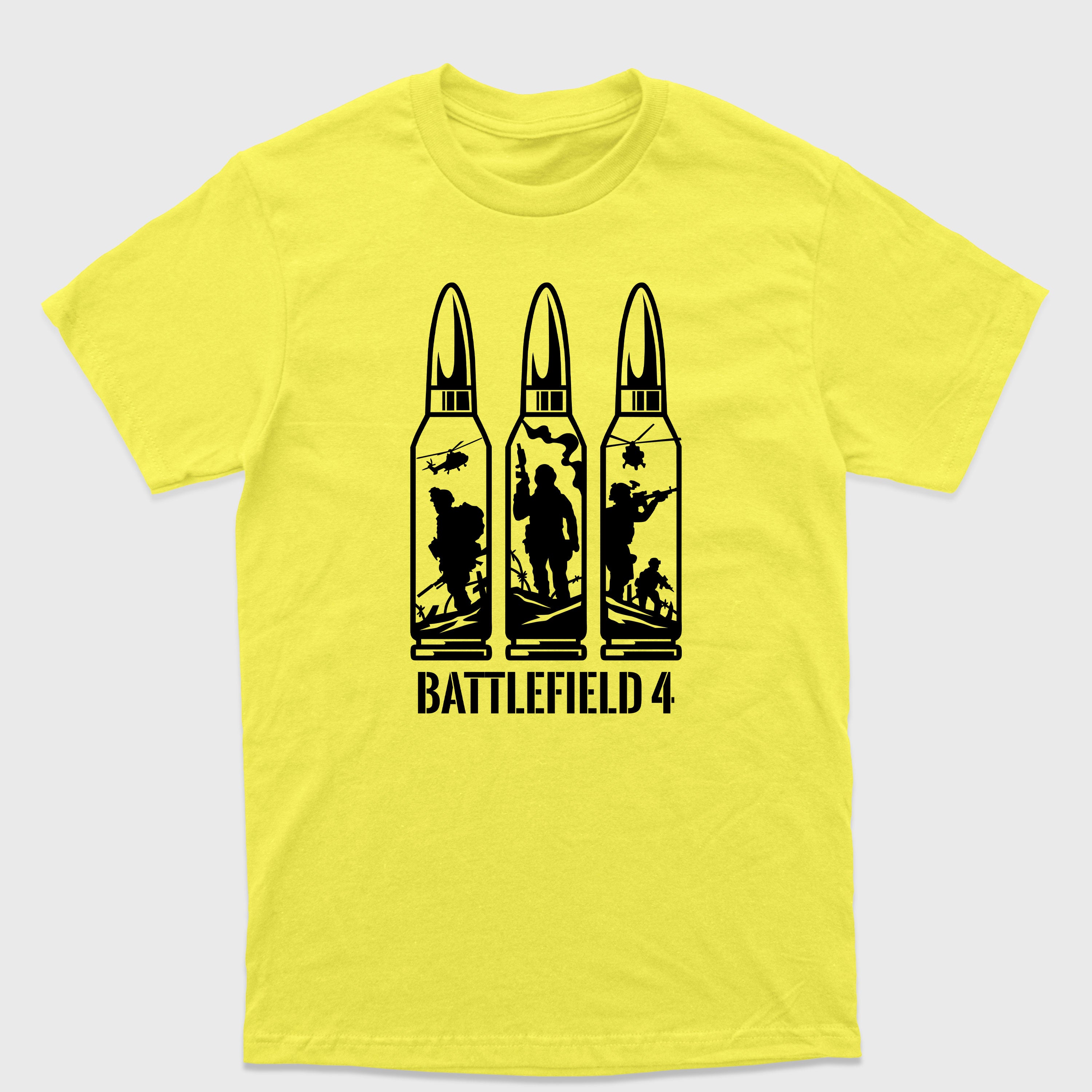 Camiseta Básica Battlefield 4 Ammunition