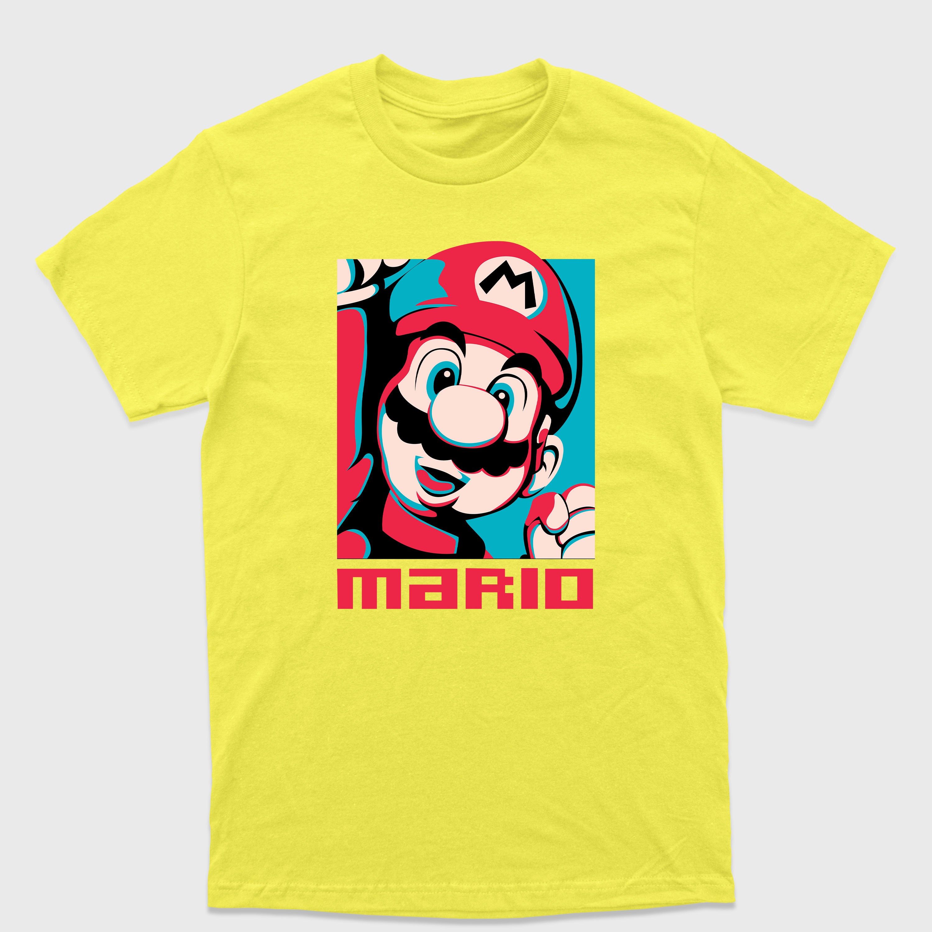 Camiseta Básica Mario Personagem Mario World