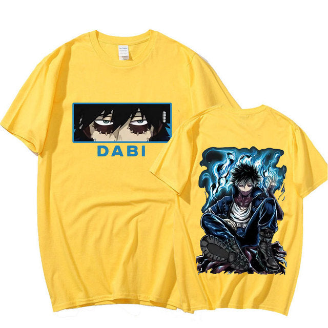 Camiseta Básica Dabi Vilão My Hero Academia