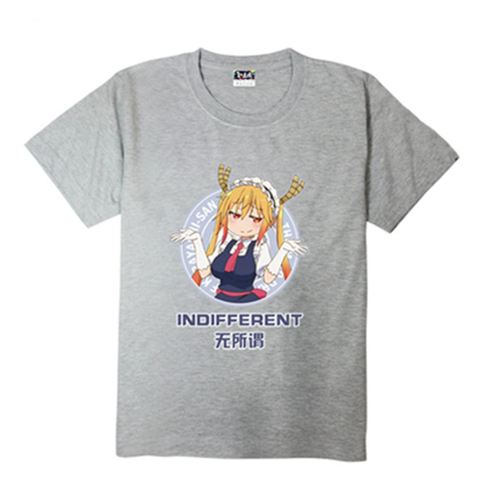 Camiseta Básica Indifferent Tohru Kobayashi San