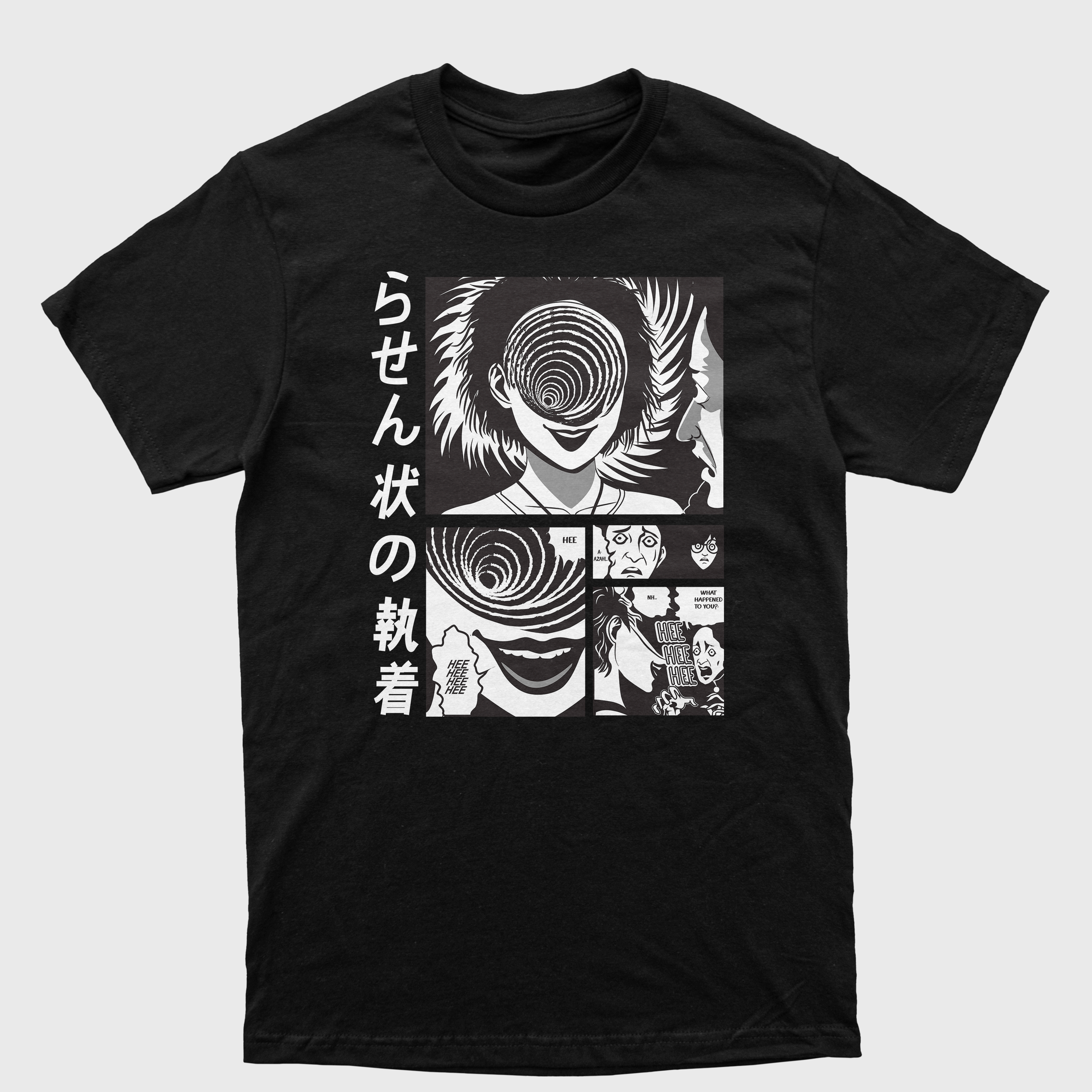 Camiseta Junji Ito Uzumaki Hee