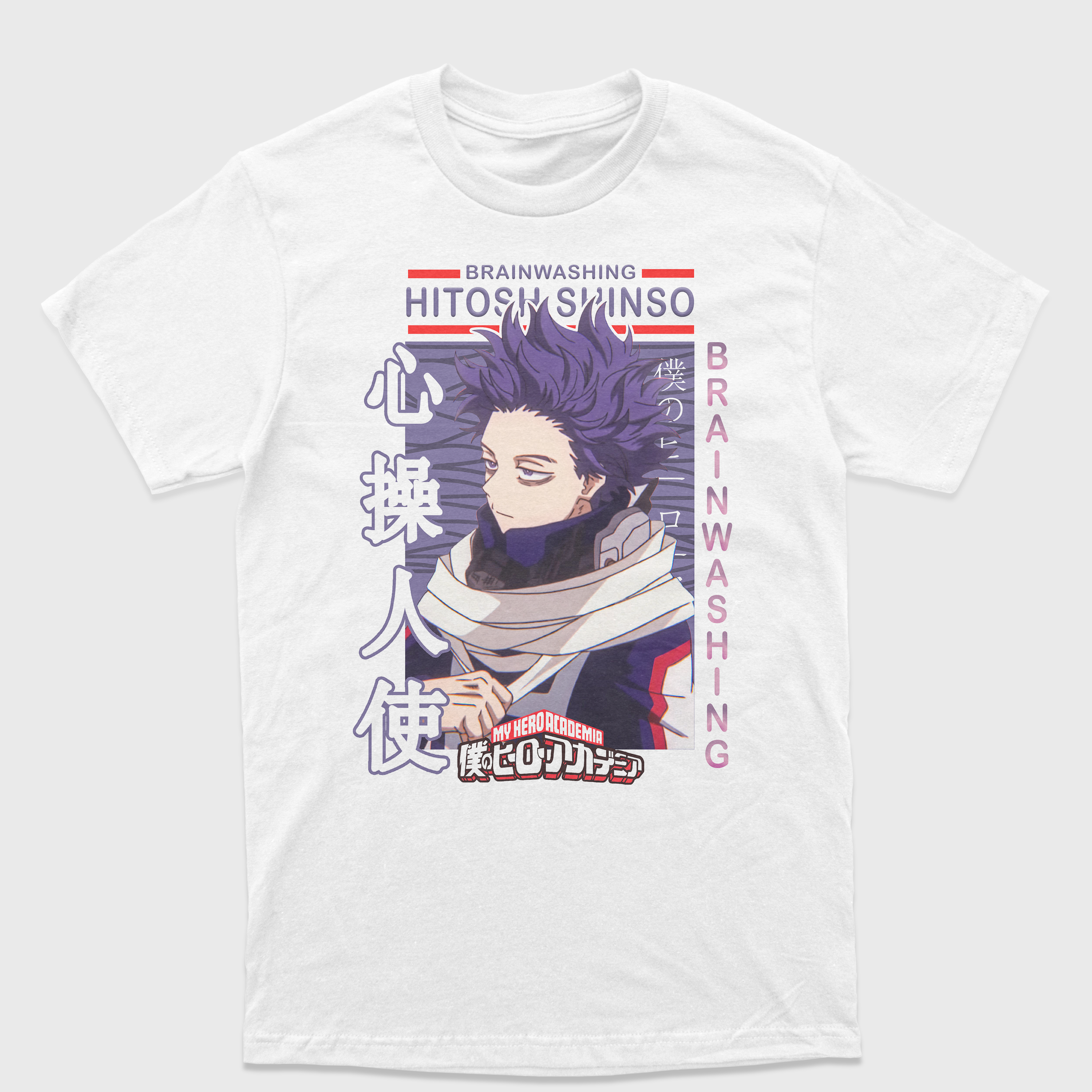 Camiseta Hitoshi Shinso My Hero Academy Boku No Hero