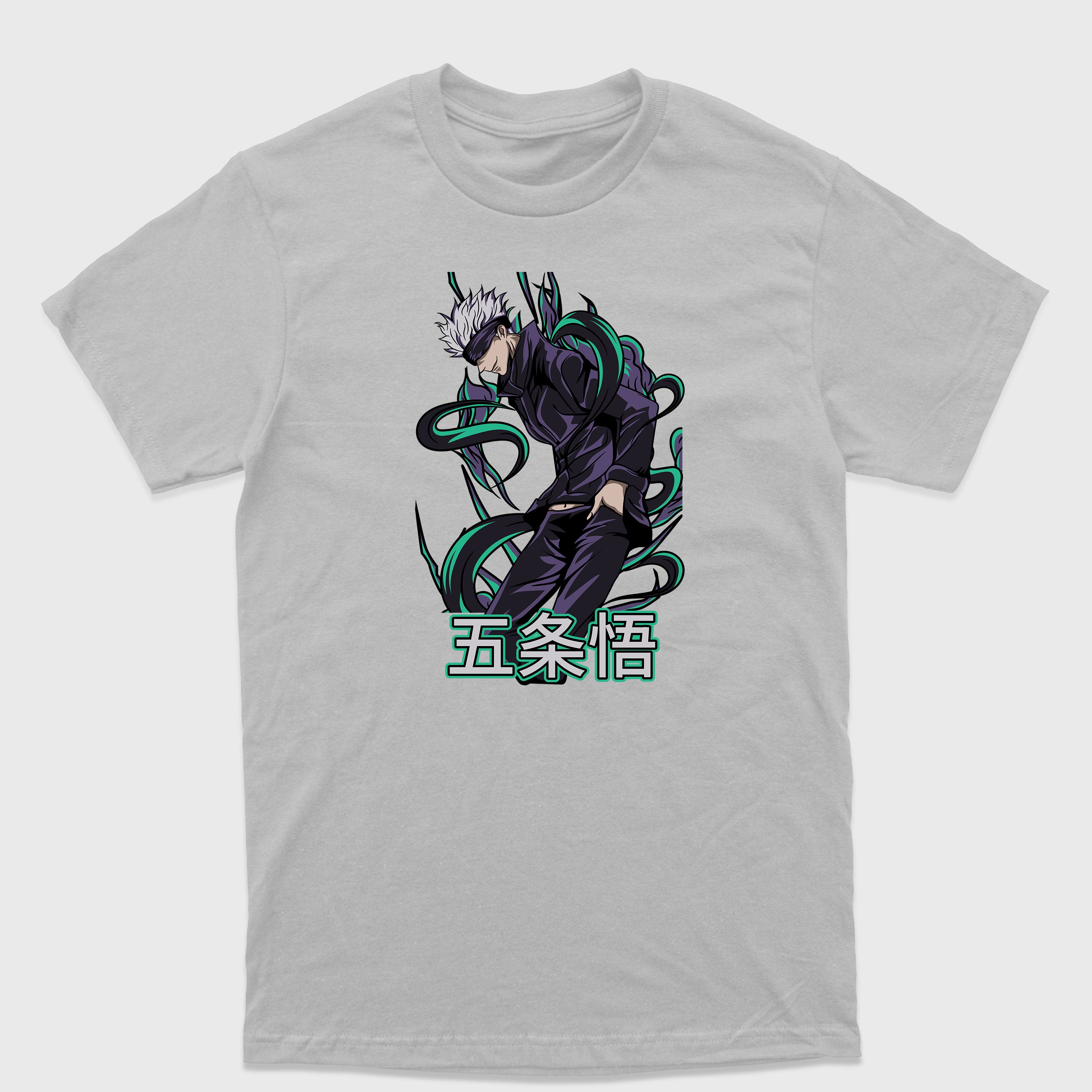 Camiseta Básica Satoru Gojo Jujutsu Kaisen