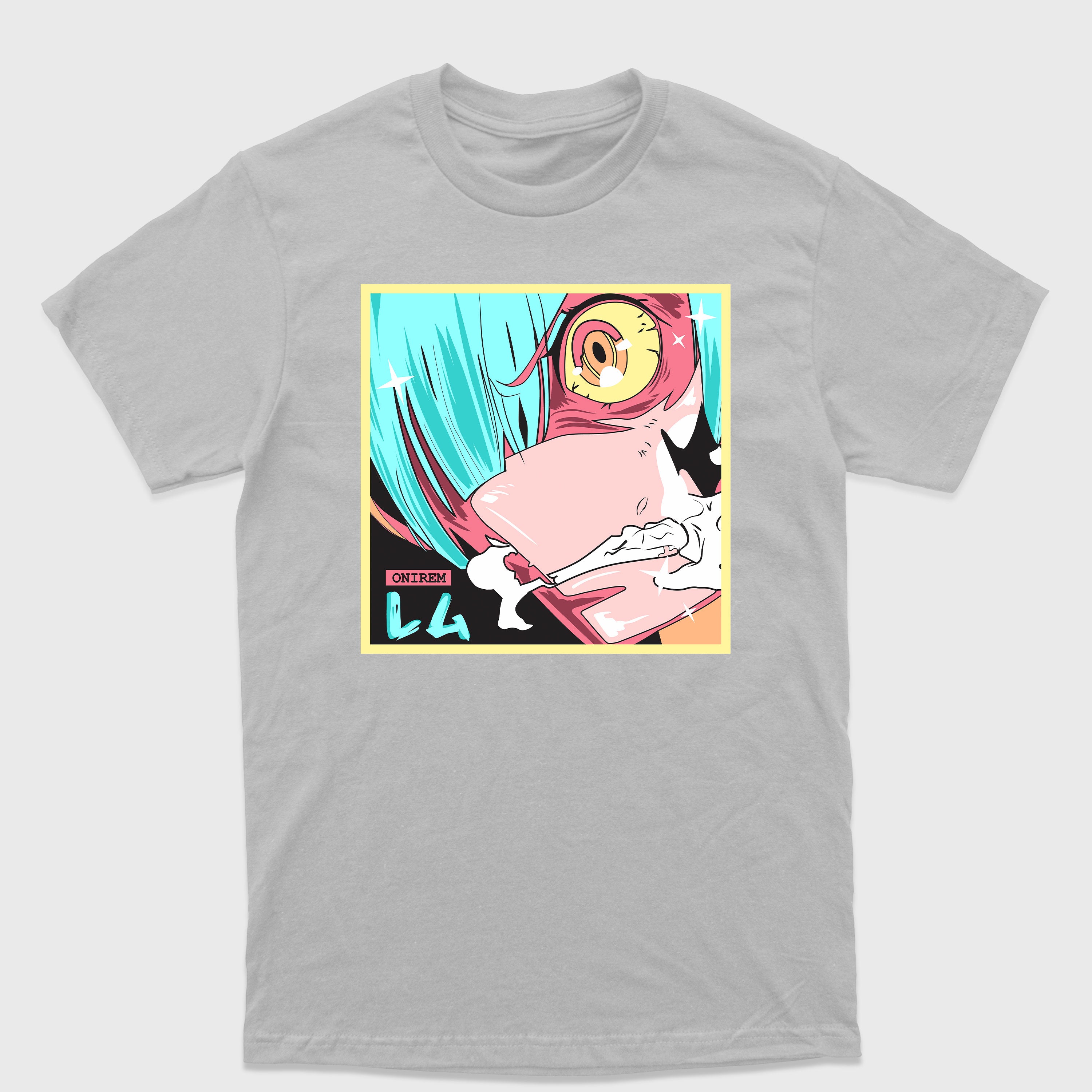 Camiseta Básica Rem Oni Mode ReZero